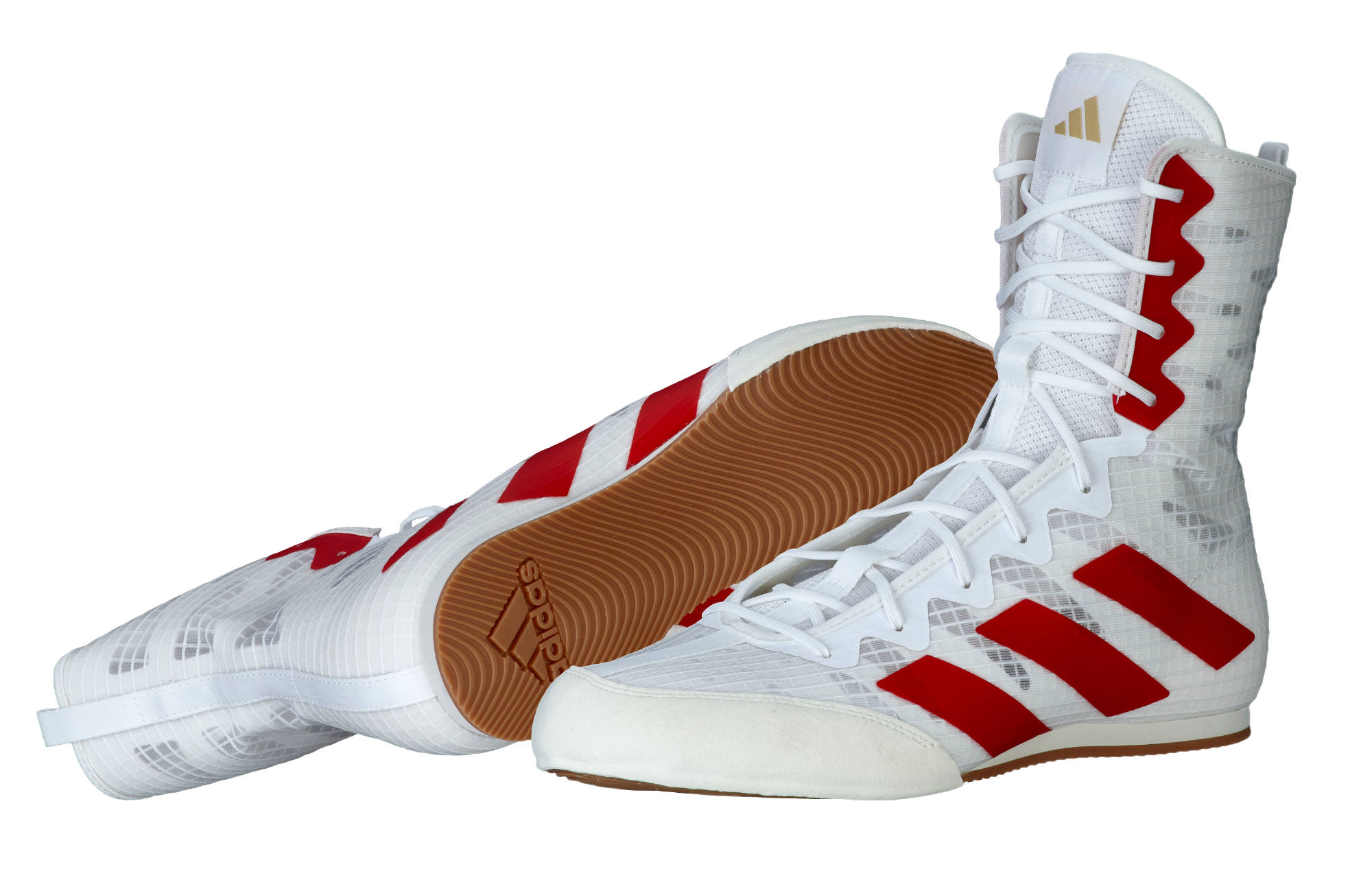 adidas Boxschuhe Box Hog 4 white/red, HP9613