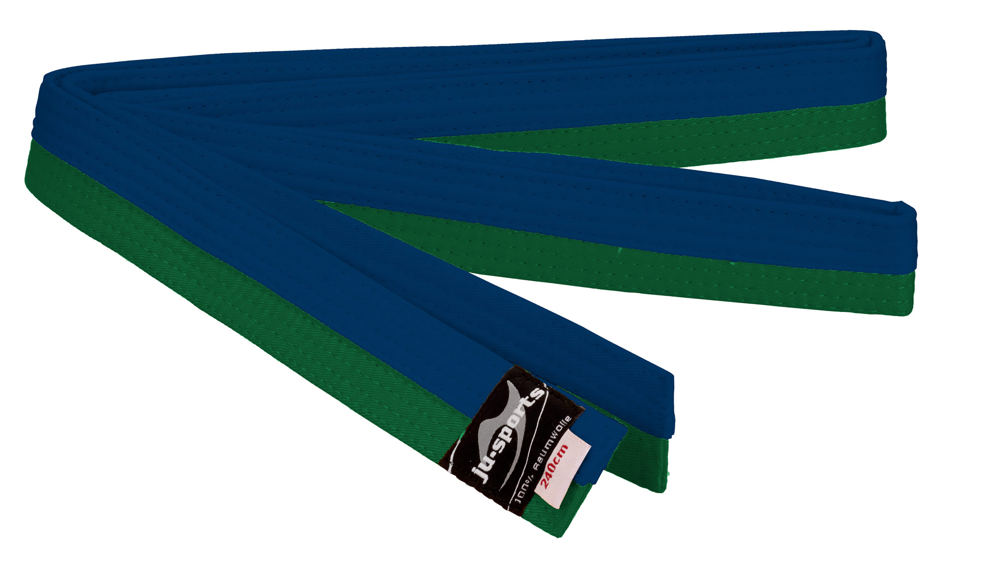 Budogürtel grün/blau (halb/halb)