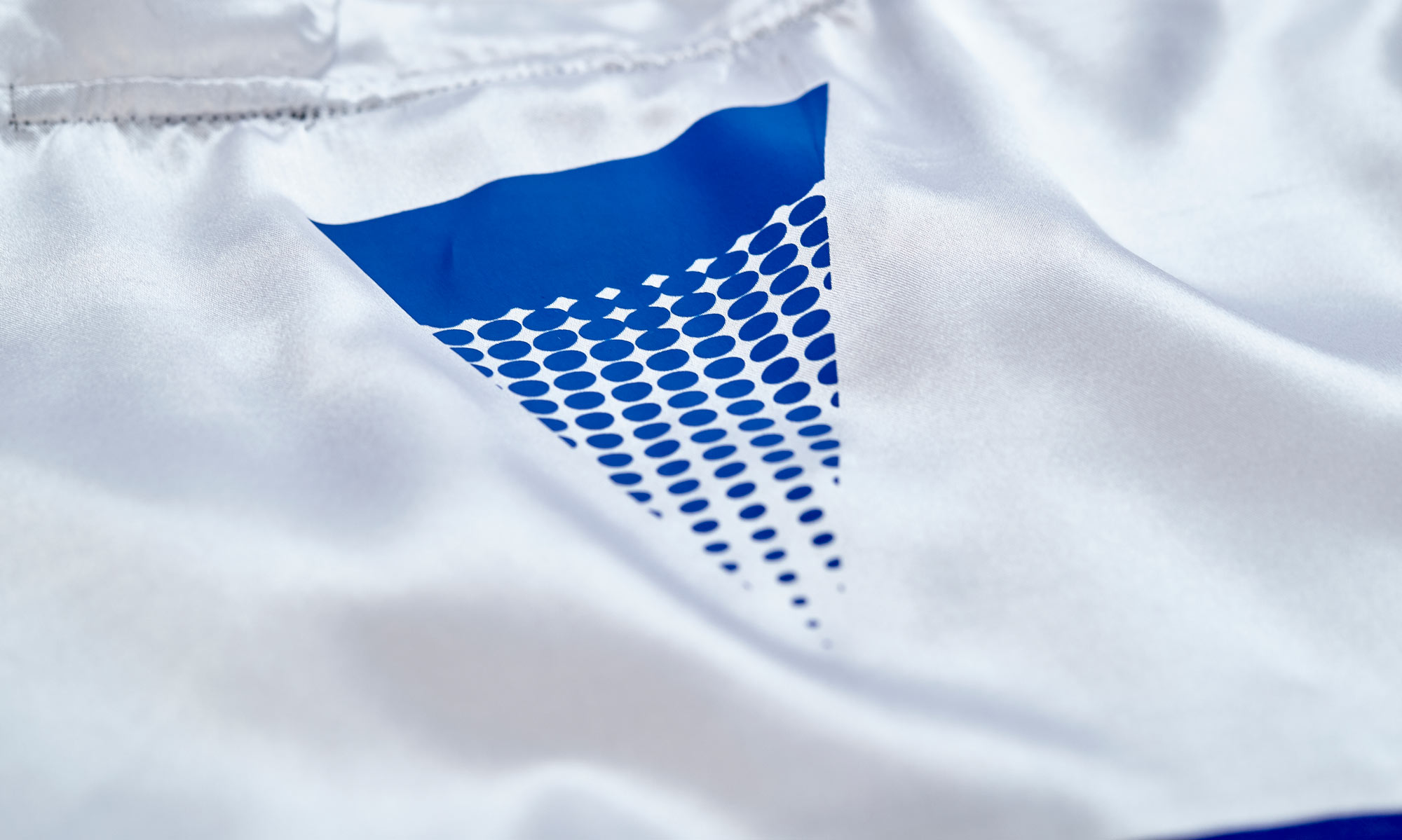 adidas Kickbox-Shirt blau/weiß, adiKBUN100S