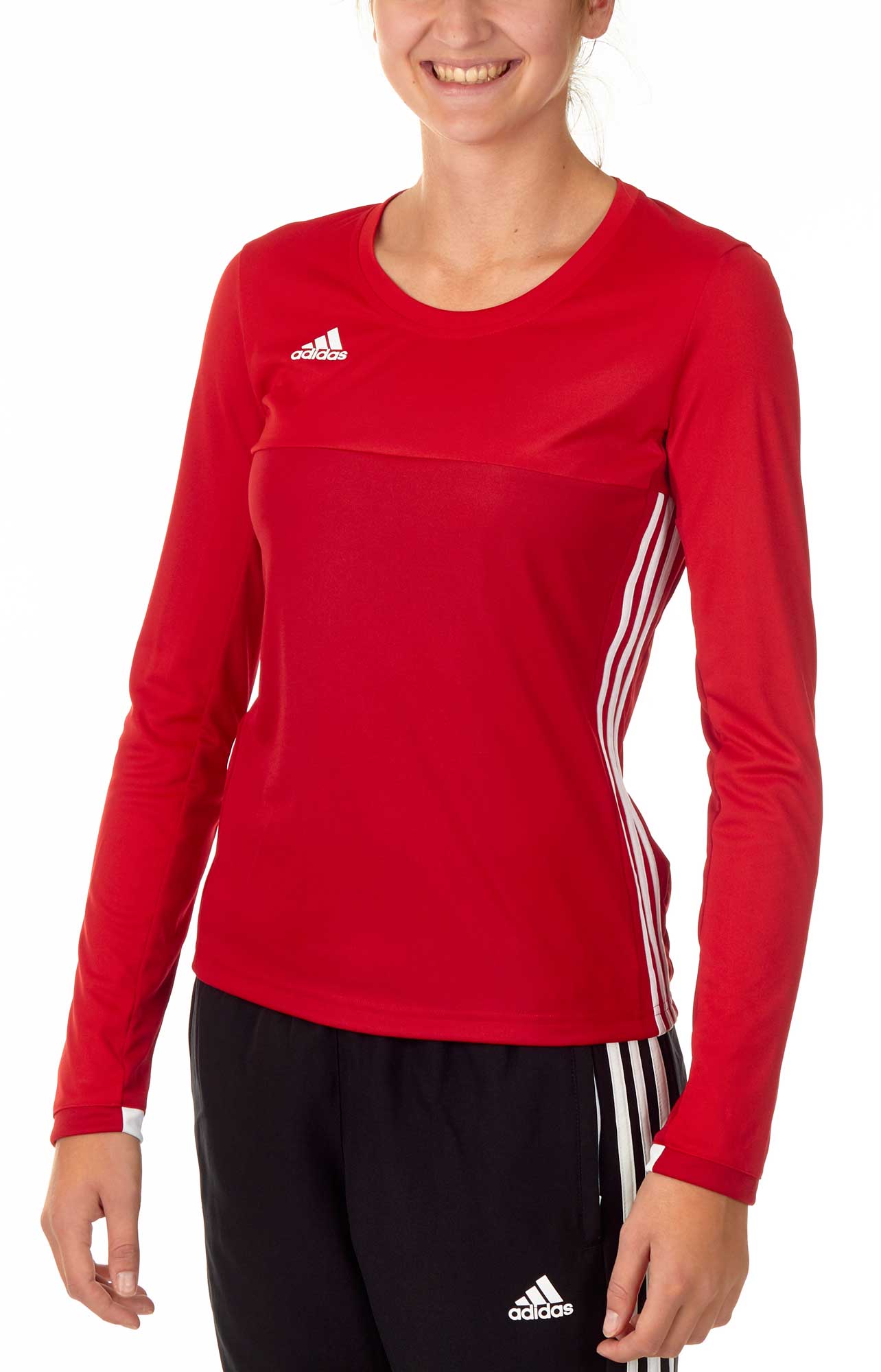 adidas T16 Clima Cool Longsleeve Damen power rot/scarlet rot AJ5487