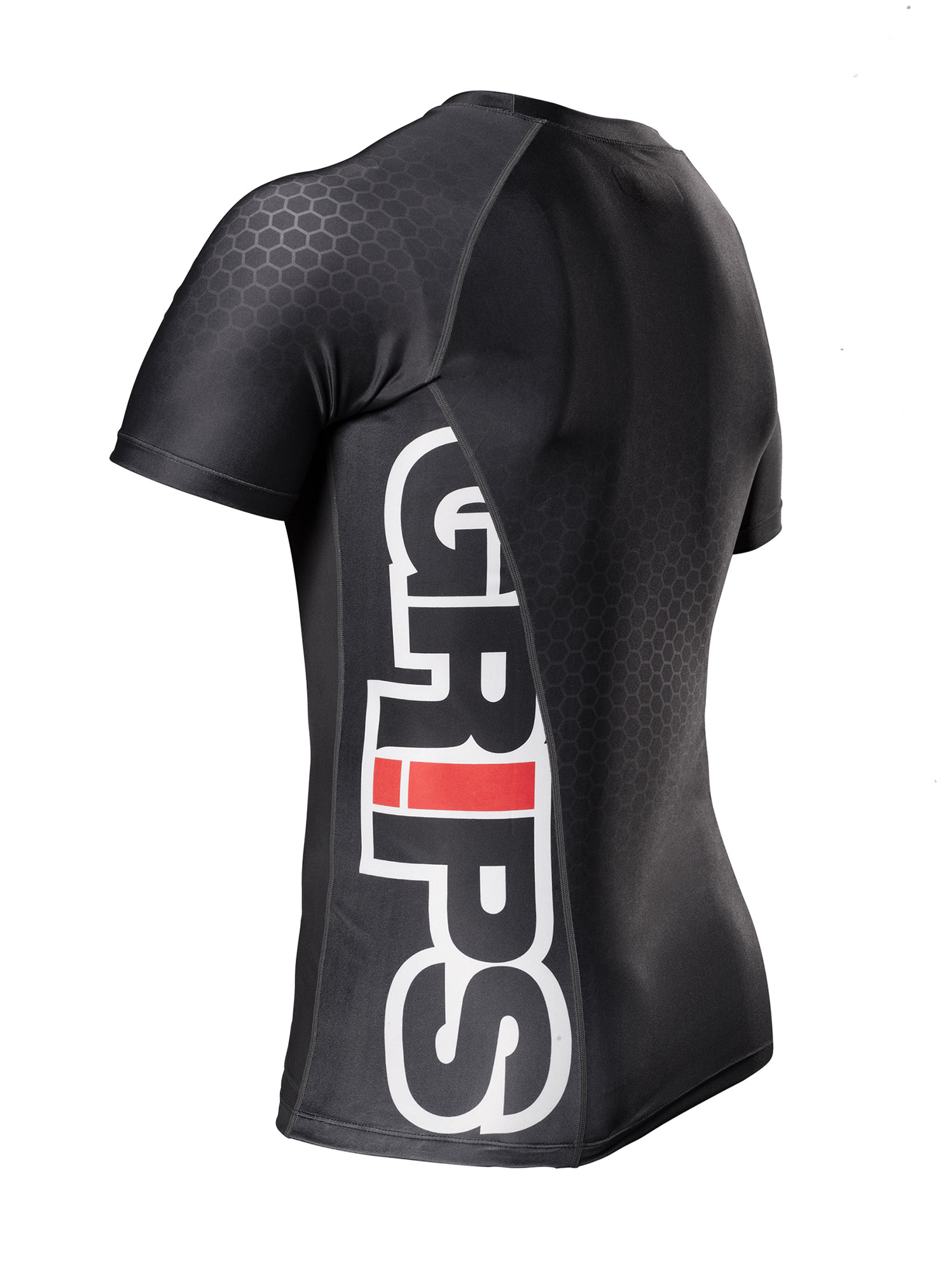 GR1PS Rash Guard Wasp, Shortsleeve black