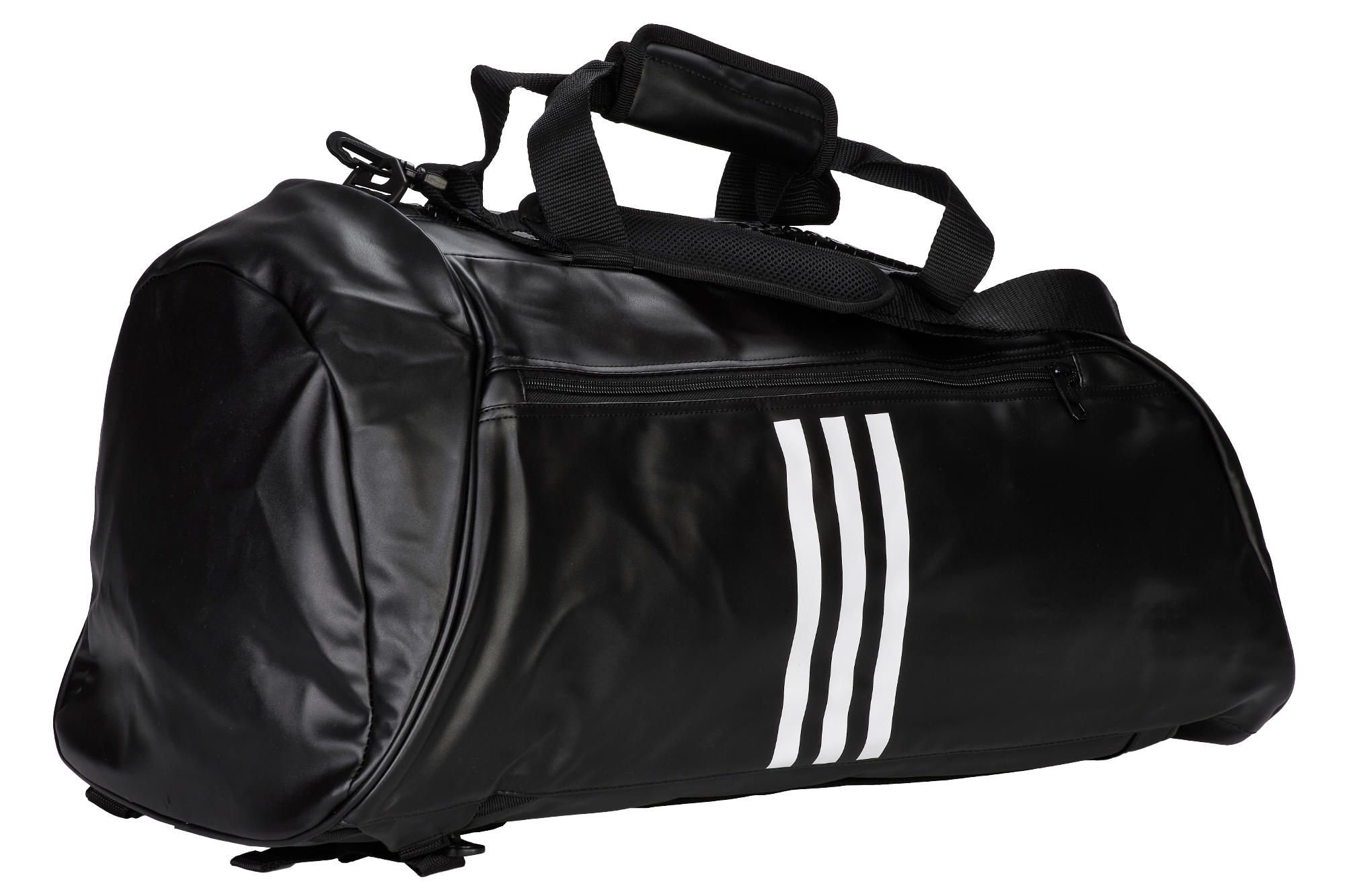 adidas 2in1 Bag Combat Sports black/white PU, adiACC051