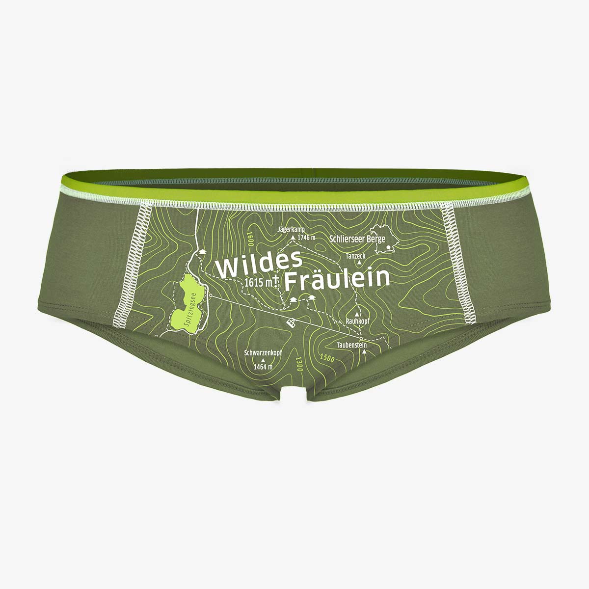 Hipster "Wildes Fräulein" weide, Damenslip