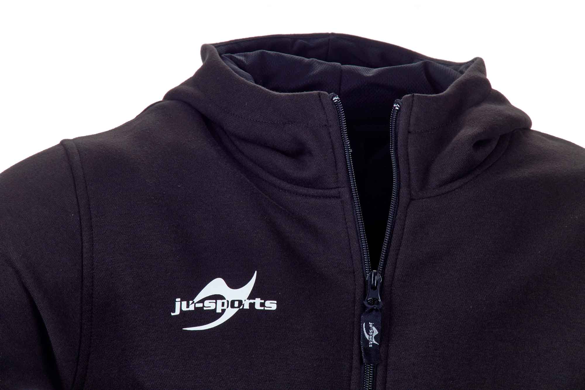 Teamwear Element Core Zip Hoodie schwarz SCUG Ju-Jutsu