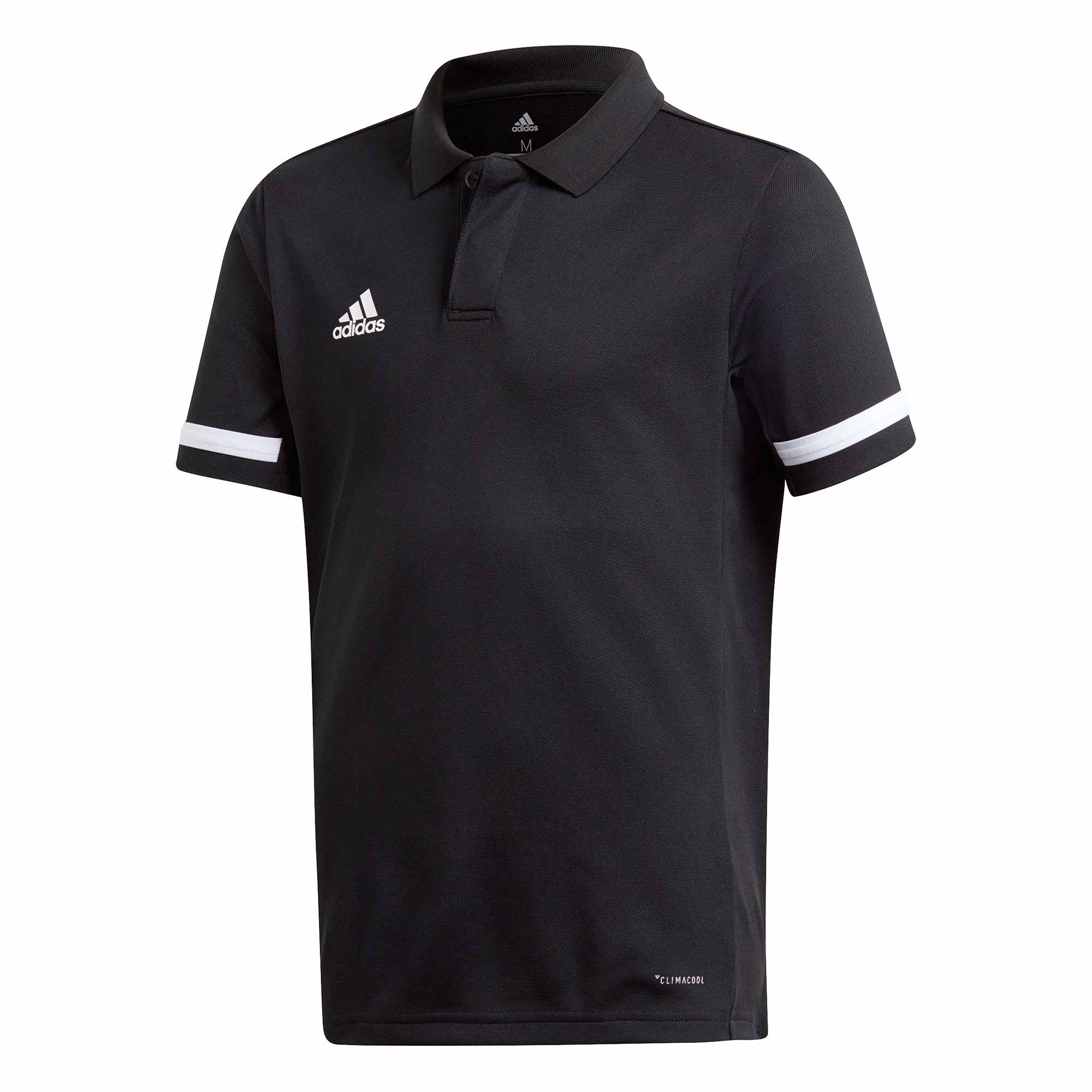 adidas T19 Polo Shirt Boys schwarz/weiß, DW6789