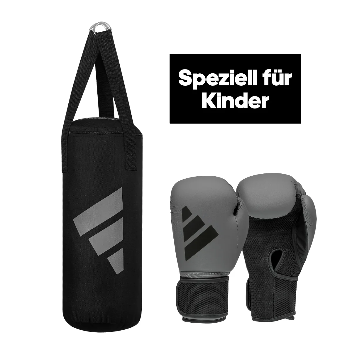 Boxhandschuhe, Kindergröße, Trainingsset, Boxsack, Sportausrüstung