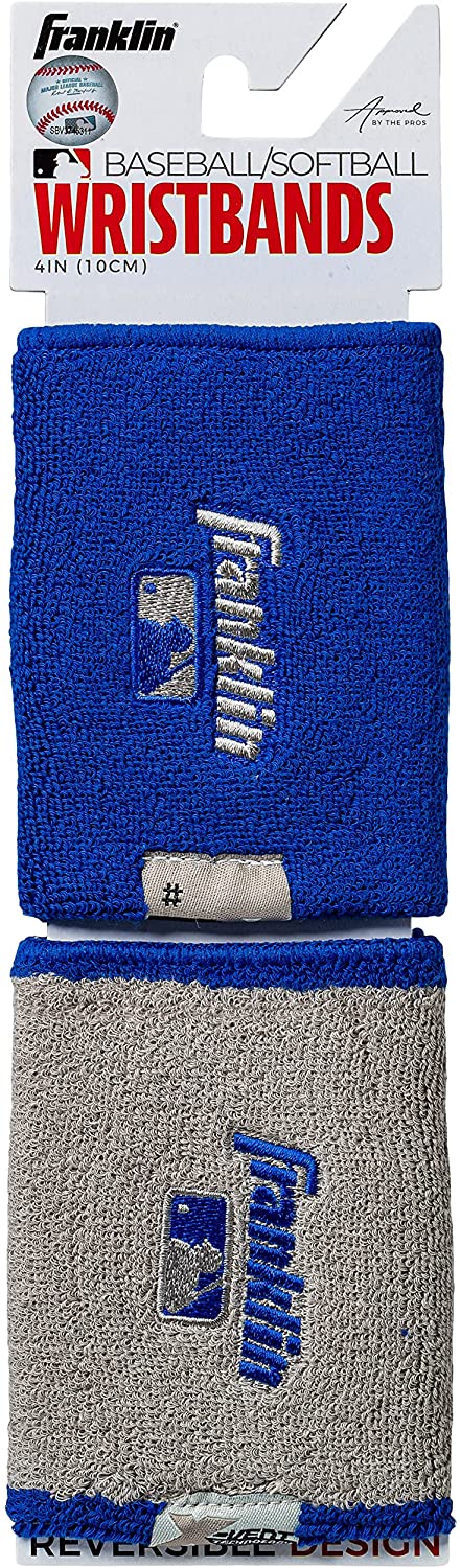 Franklin MLB® Wende-Schweißband grau/royal