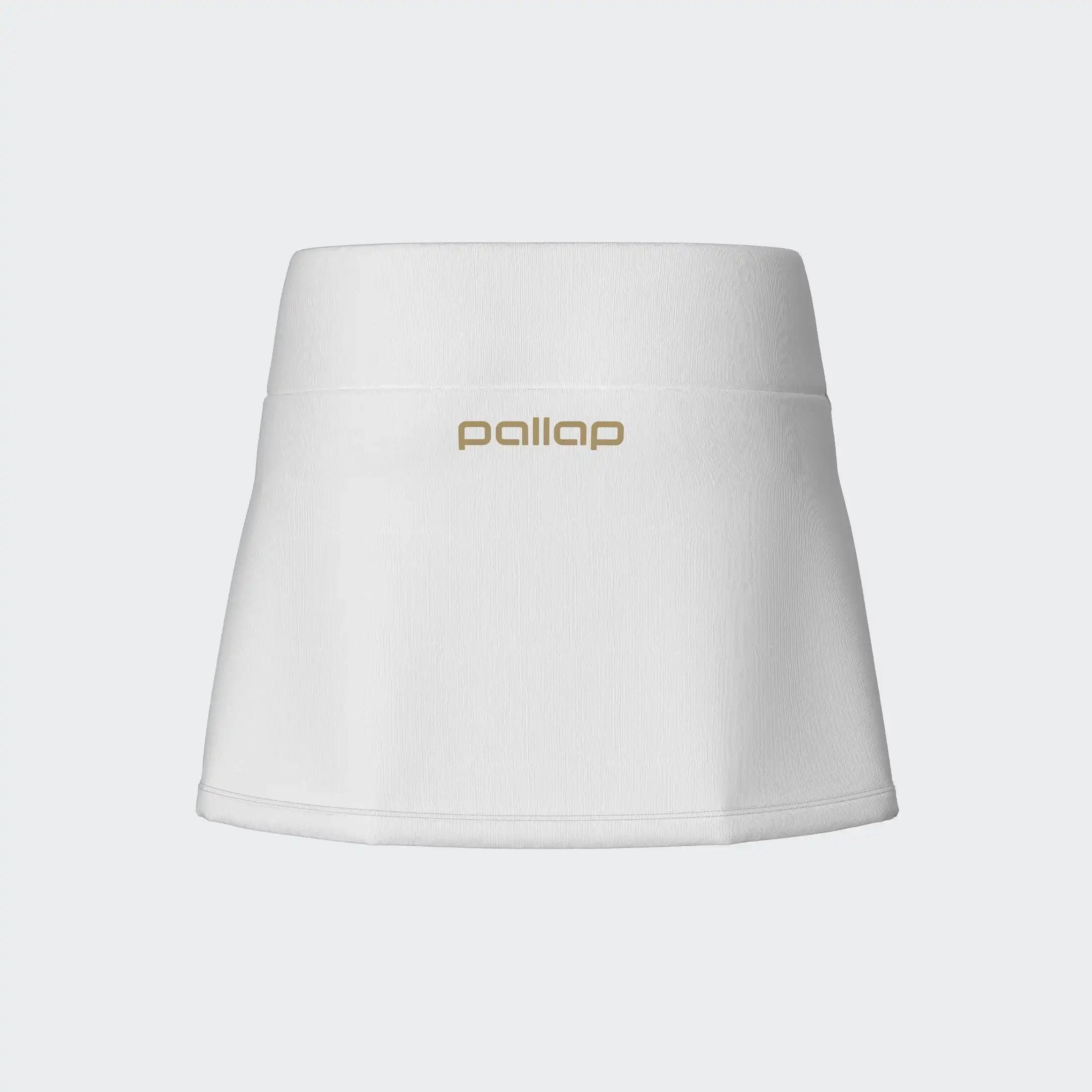 Pallap Women`s Competition Skort white/mat gold