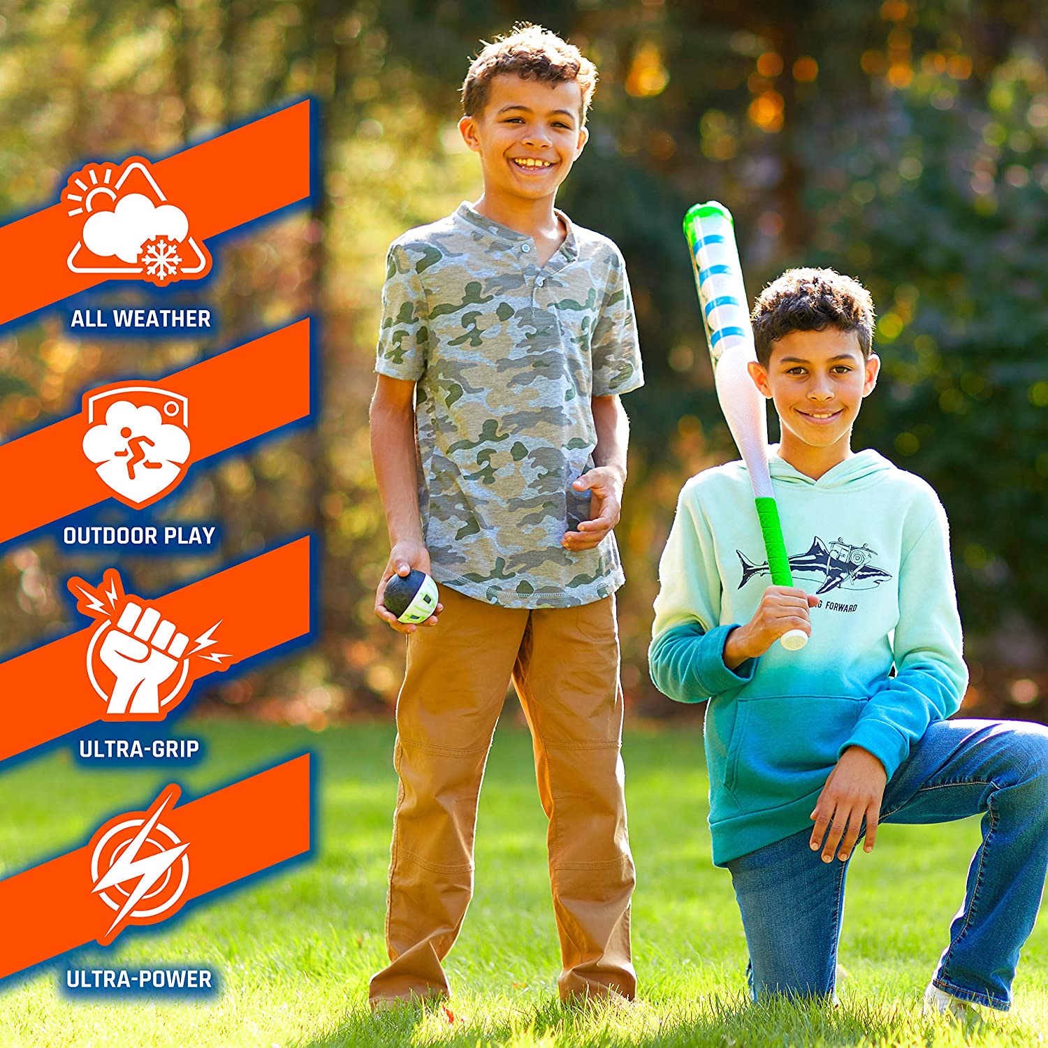 Franklin NERF Power Blast Baseball & Bat