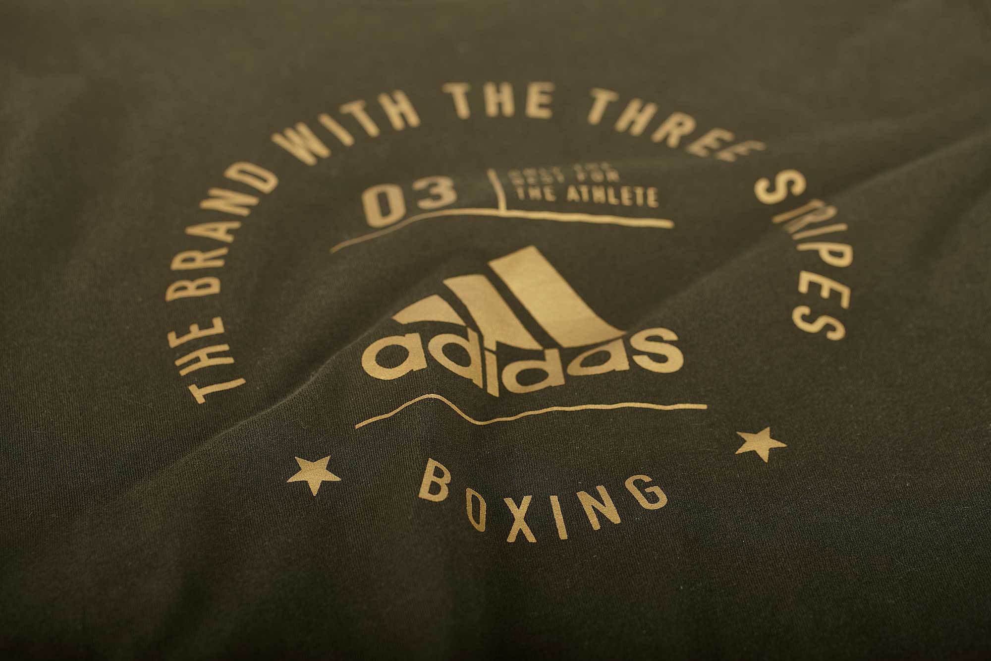 adidas Community T-Shirt "BOXING" olive/gold, adiCL01B