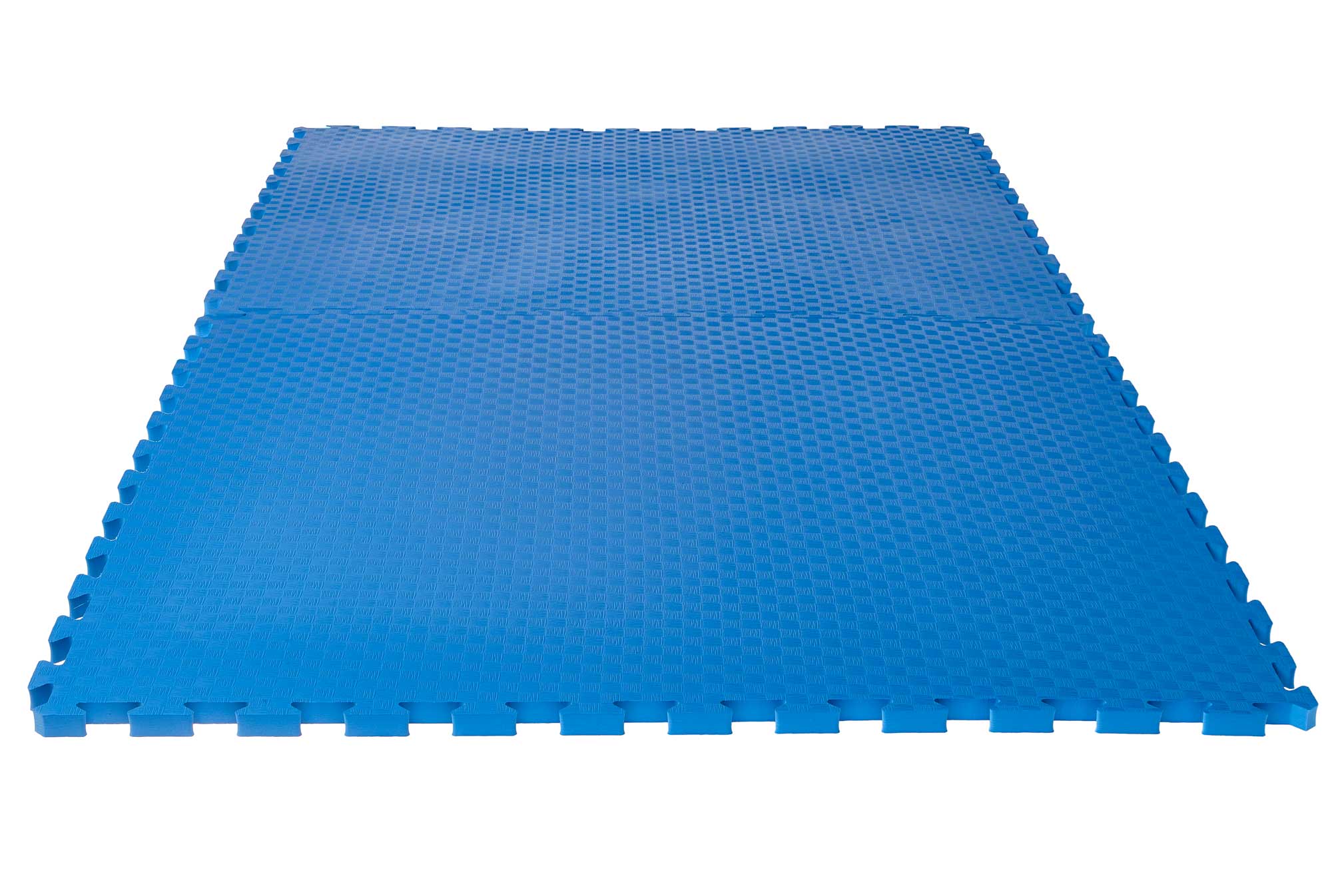 Kunststoffmatte, Puzzleplatten, blau, Stapelmatt, Stoßfeste Oberfläche