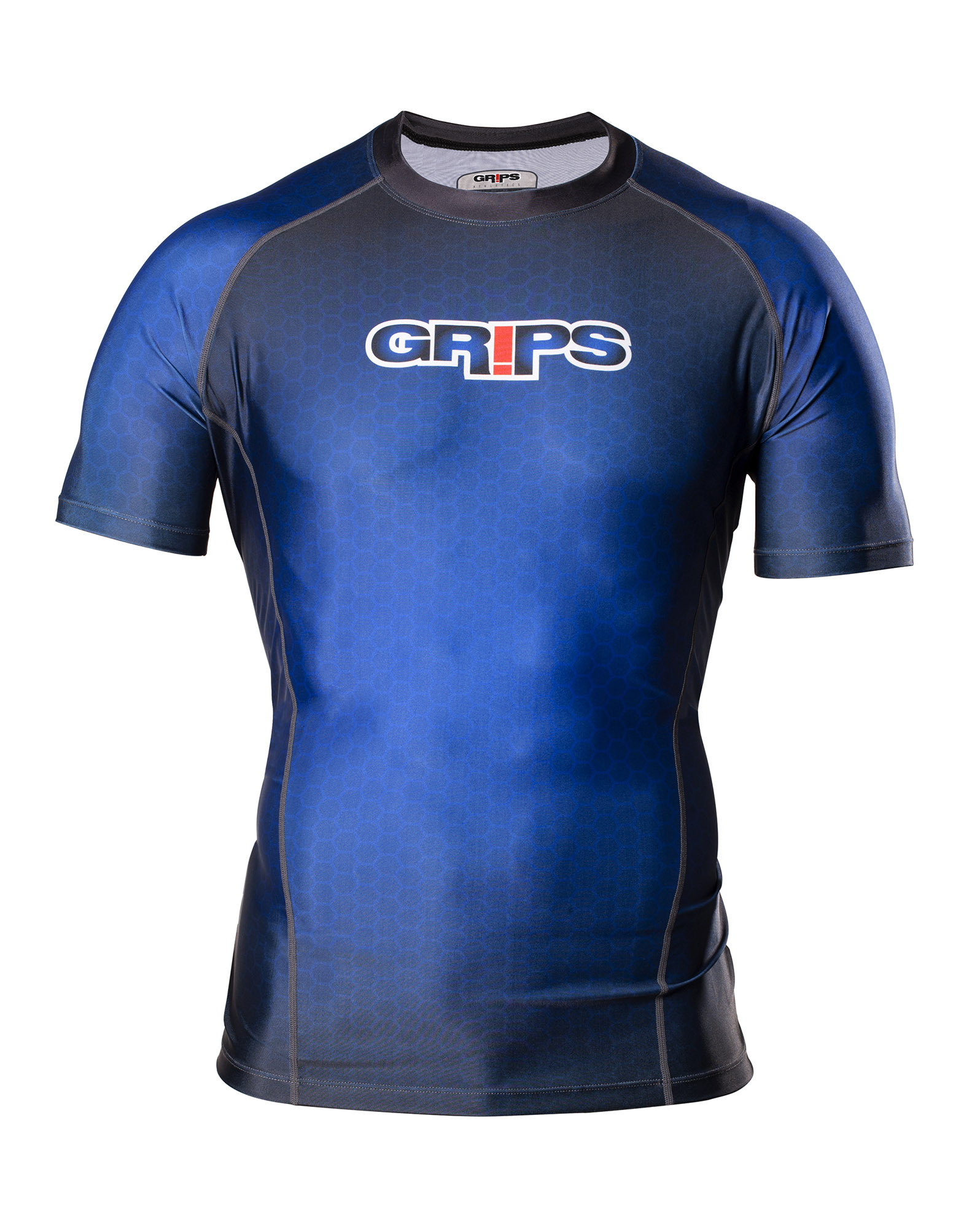 GR1PS Rash Guard Wasp, Shortsleeve blue