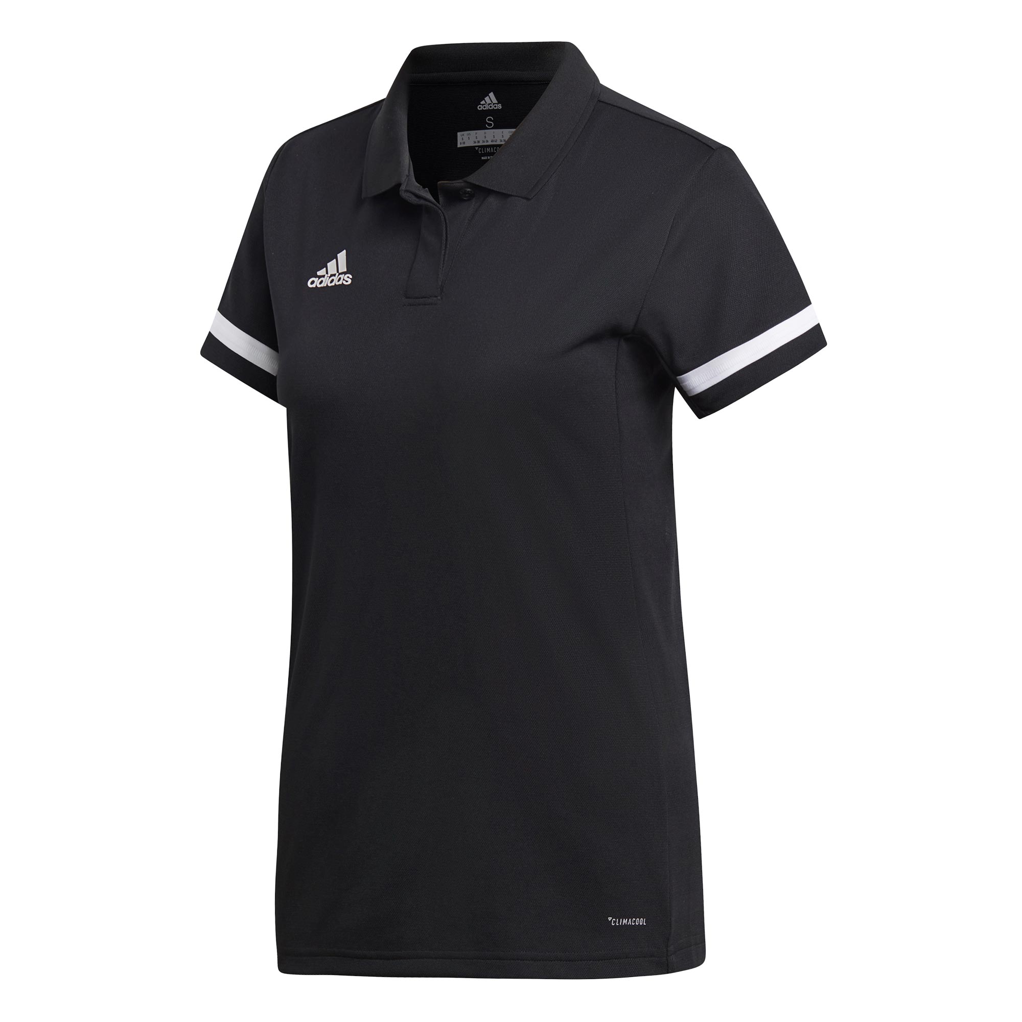 adidas T19 Polo Shirt Damen schwarz/weiß, DW6877