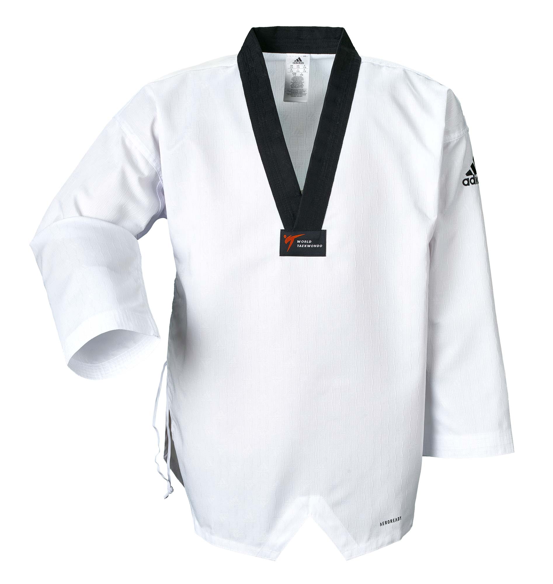 adidas Taekwondo-Anzug adiChamp IV, schwarzes Revers, ADITCH04