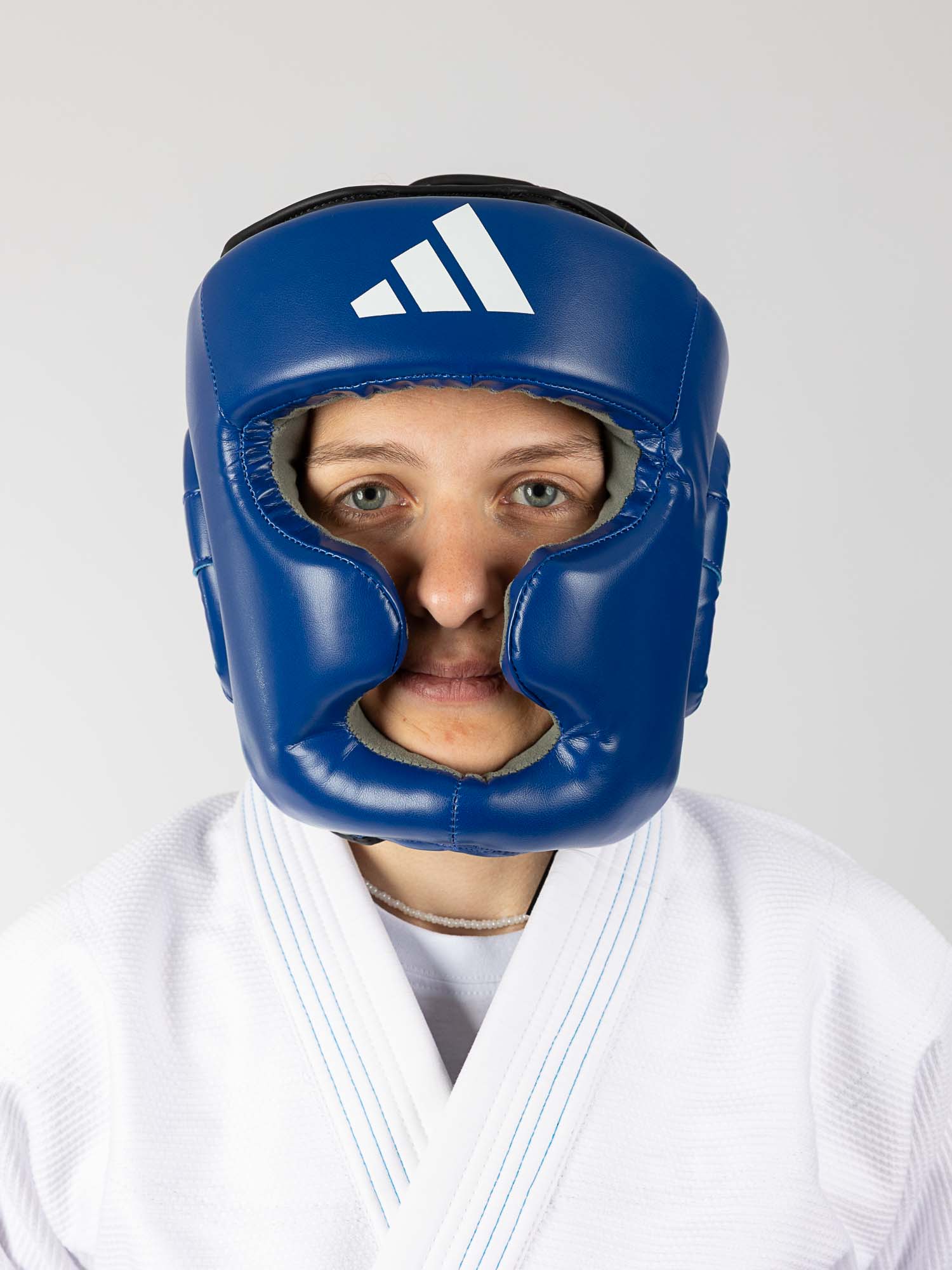 Boxing-Kopfsschutz, blauer Kopfschutz, Fitness-Helm, Athletische Ausrüstung, Karate-Kopfsschutz