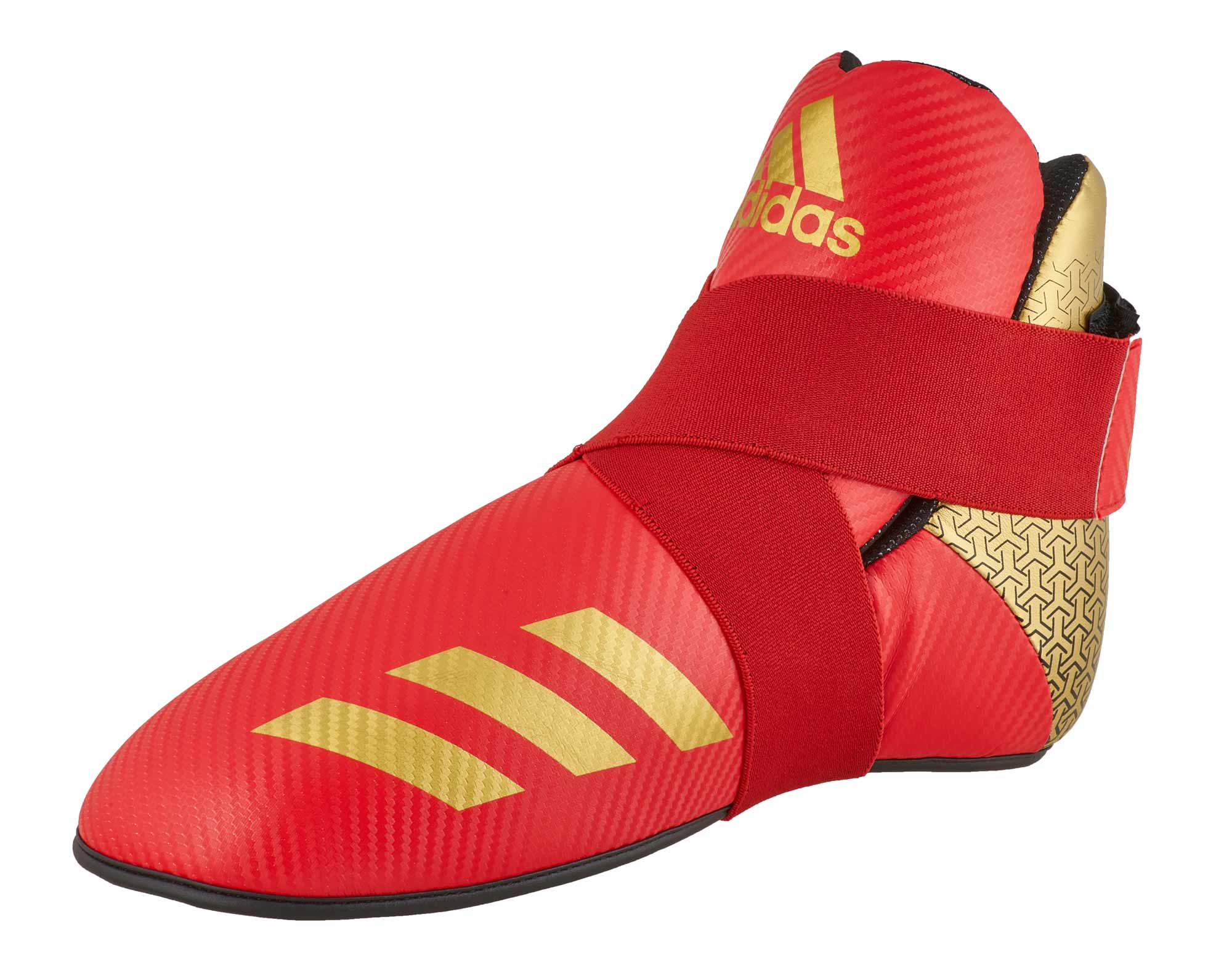 adidas ITF-Taekwondo Pro Fußschutz red/gold, adiKBB300HD