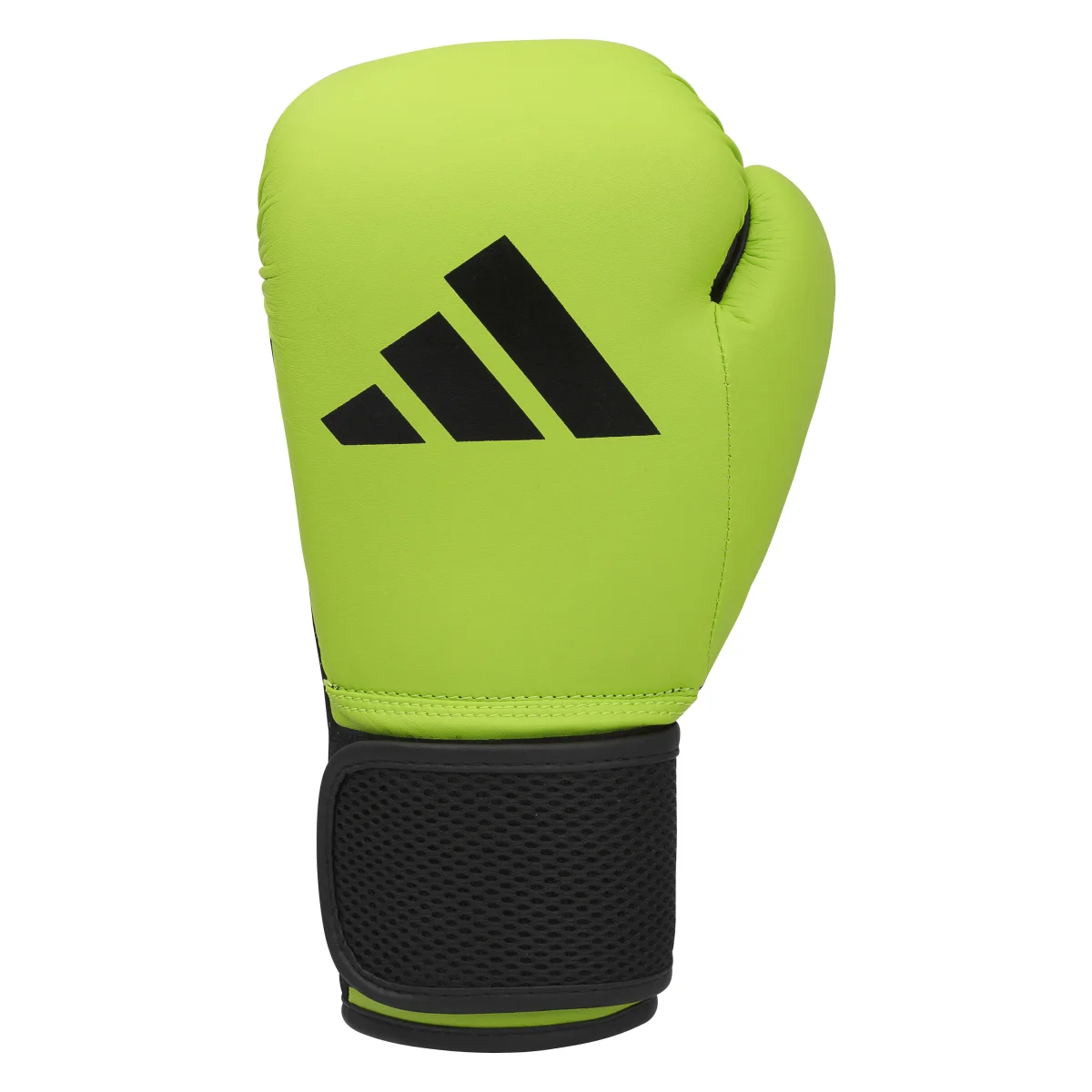 Boxhandschuh, Neon-Grün, synthetisches Material, Schaumschutz, Klettverschluss