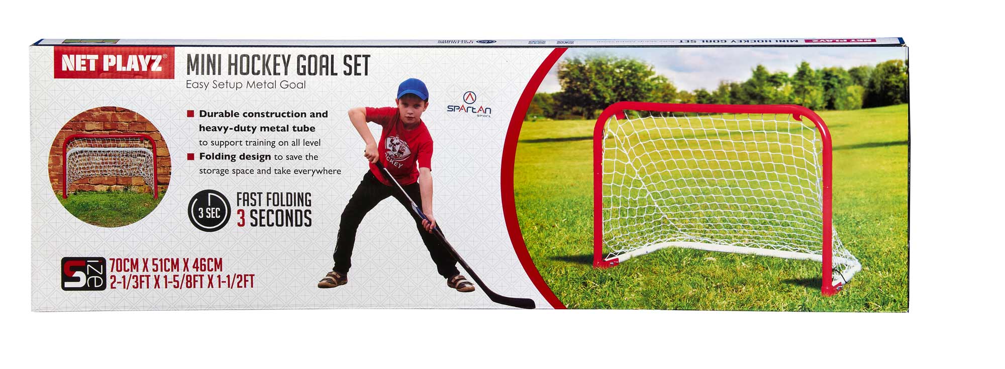 Spartan Streethockey Mini-Tor Metall 28", 23228