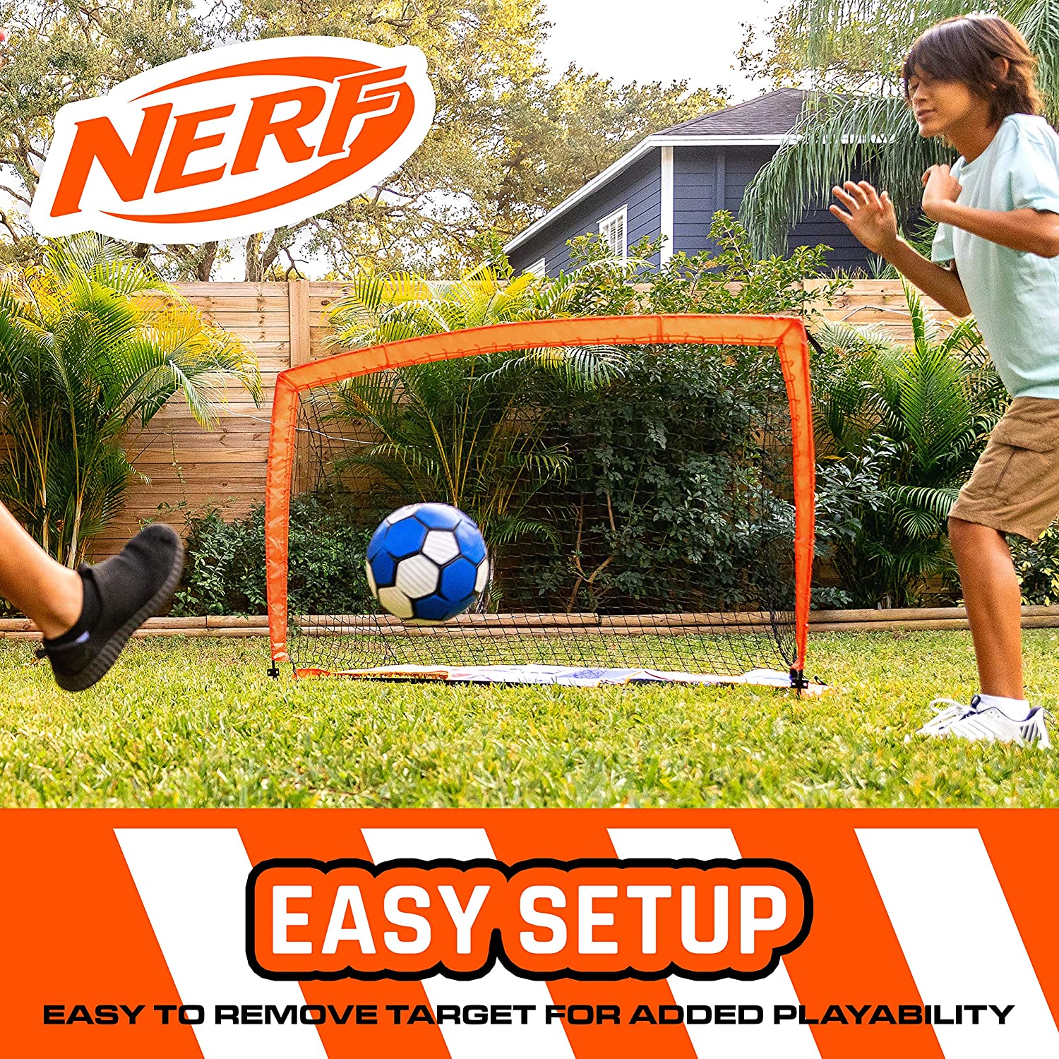 Franklin NERF PROSHOT 2-IN-1 SOCCER GOAL