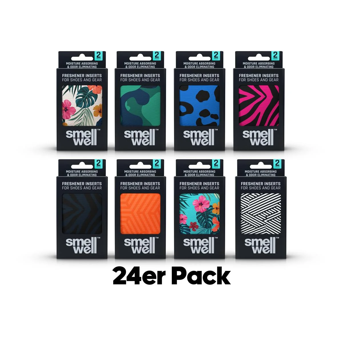 SmellWell Active Prepack incl. Display / 4 Designs