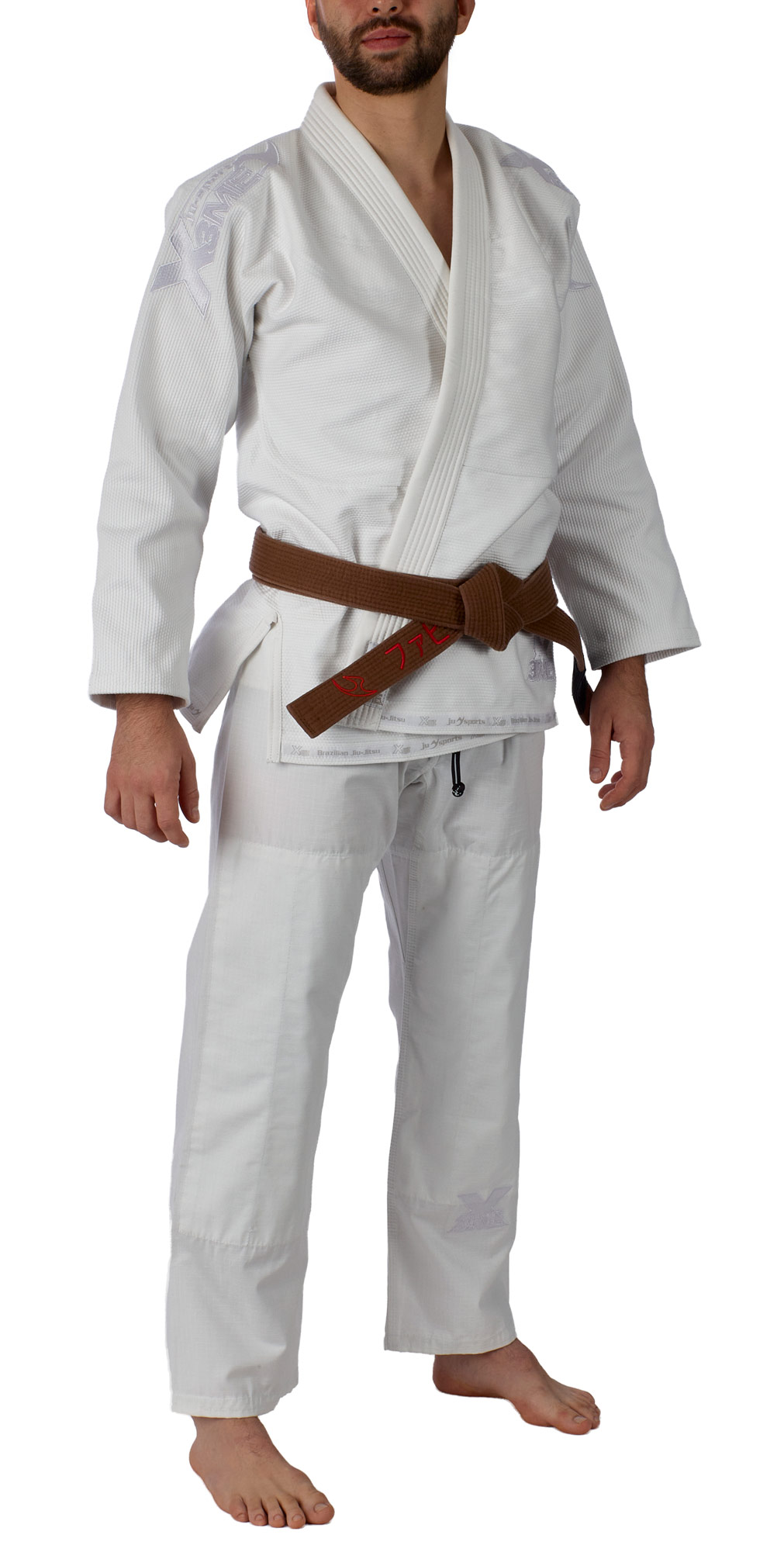 BJJ-Anzug EXTREME White/White 2.0