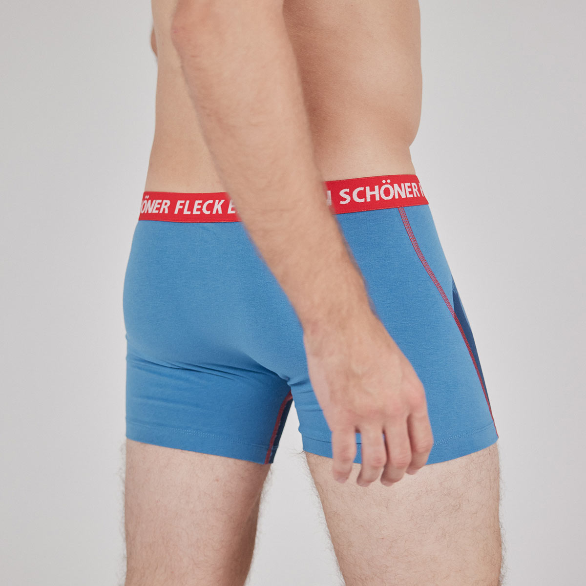 Boxershorts "Der Watzmann groovt" himmelblau, Herren