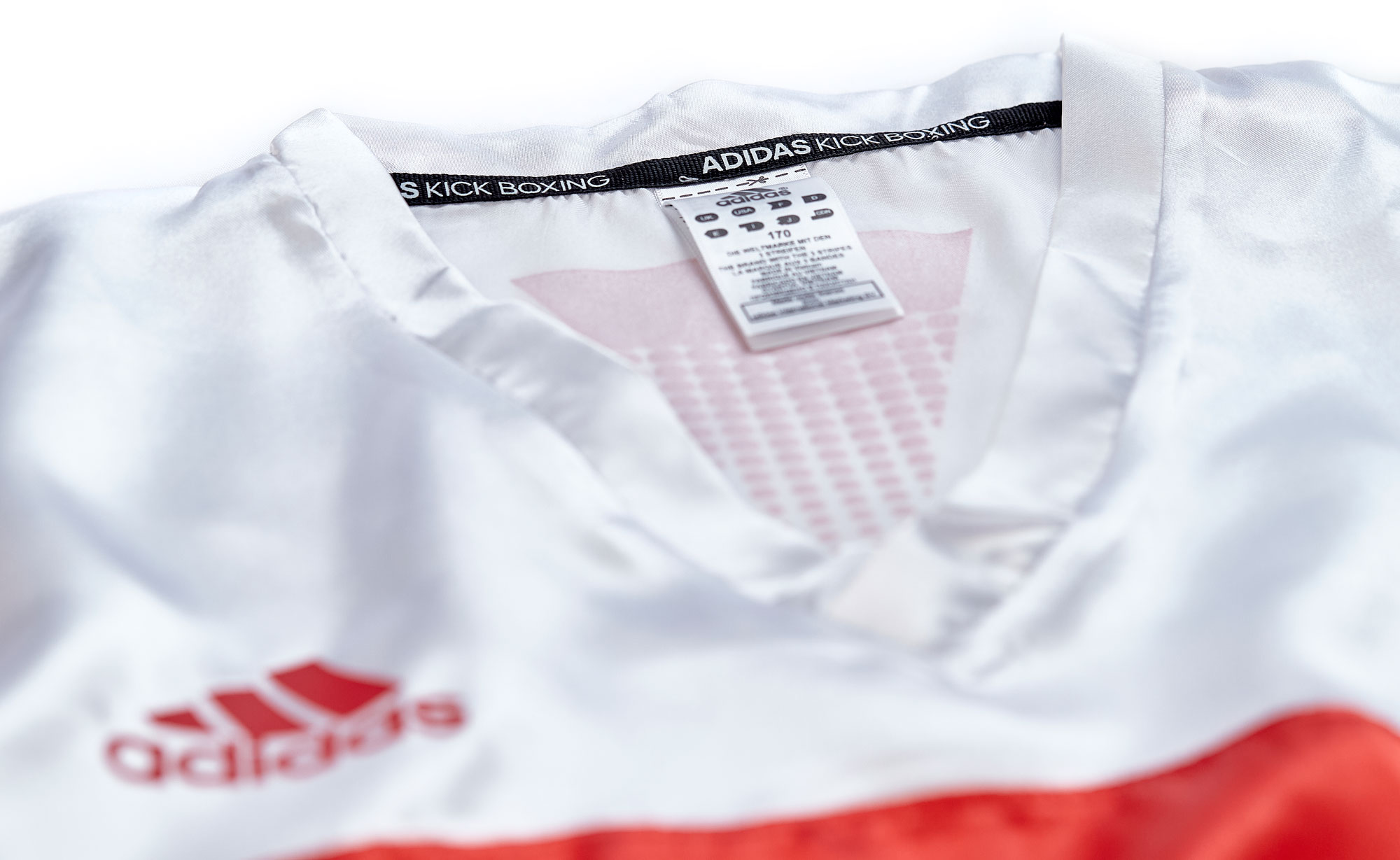 adidas Kickbox-Shirt rot/weiß, adiKBUN100S