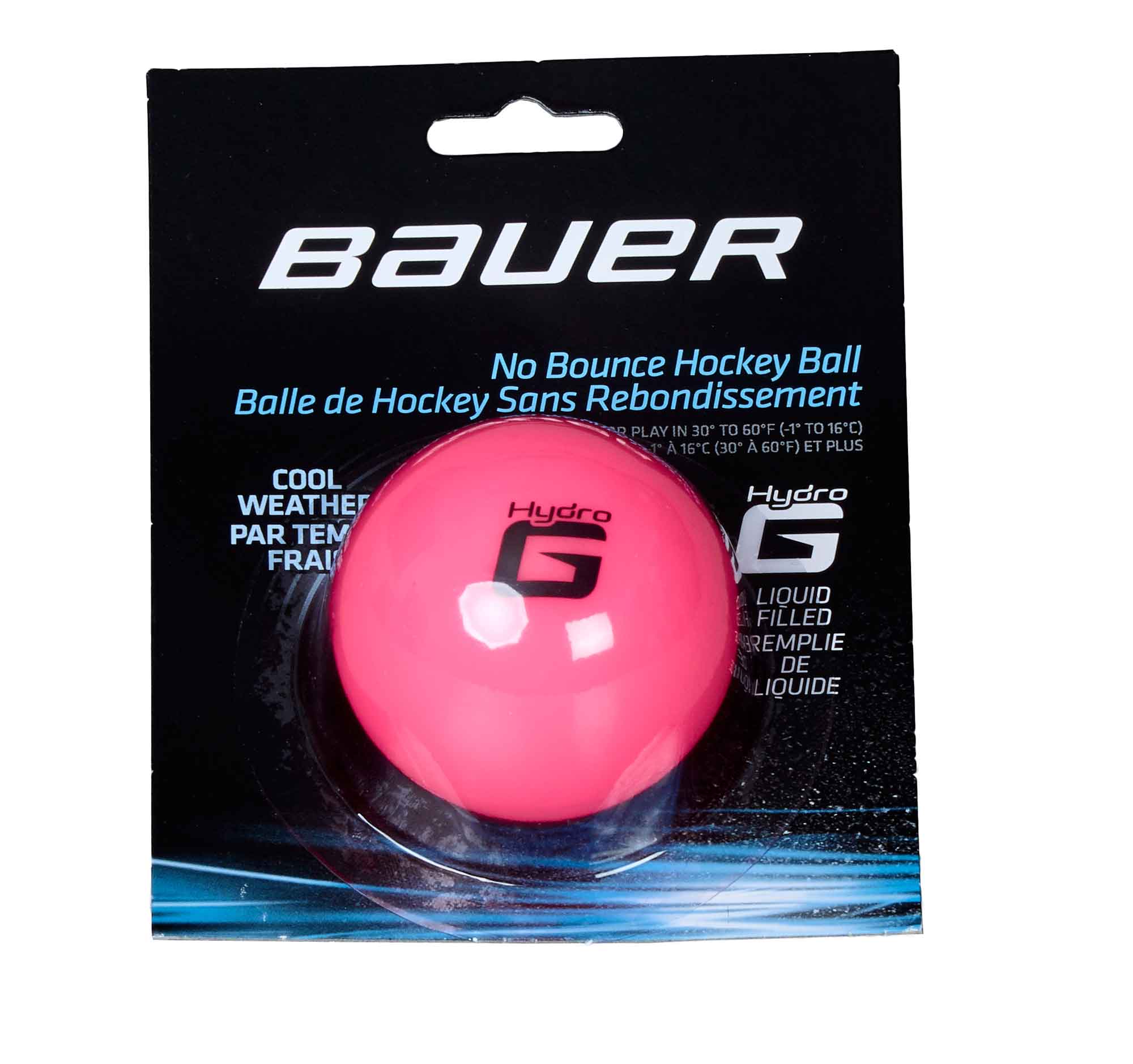 BAUER Hockey Hydrog Ball "Liquid filled" kalt, pink (1048163)