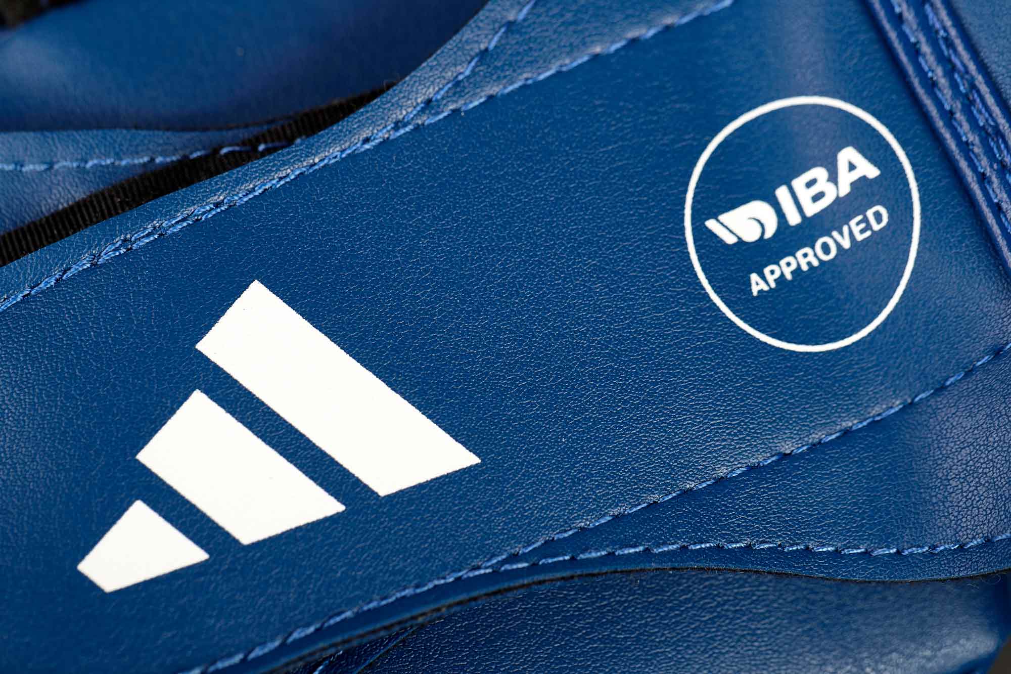 adidas IBA Kopfschutz blau Kaktus-Leder, adiIBAH1C