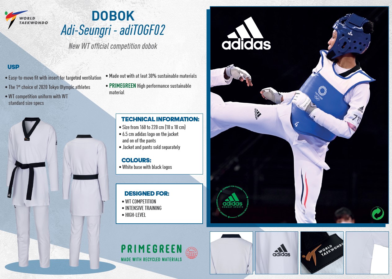 adidas Taekwondohose adiSeungri WT - adiTOGF02-P