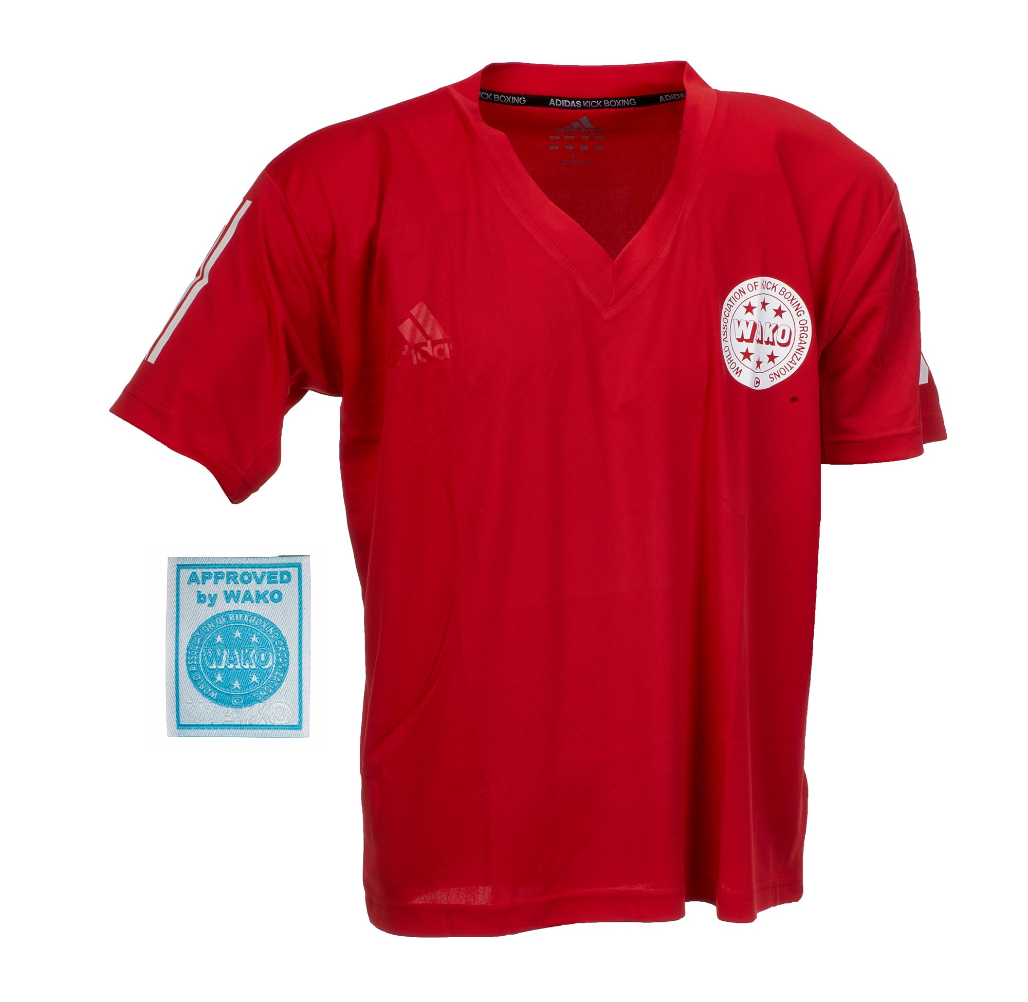 adidas Kickbox-Point Fight Shirt rot PE, adiPFT1PE