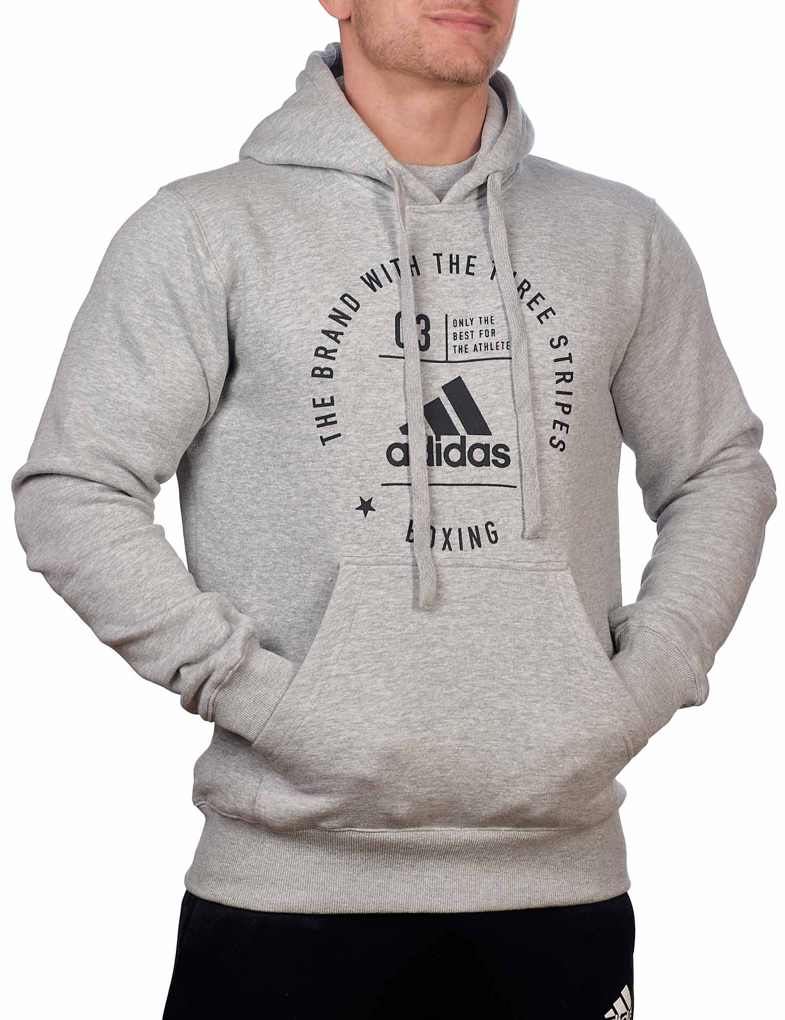 adidas Community Hoody Boxing Grey/Black, adiCL02B