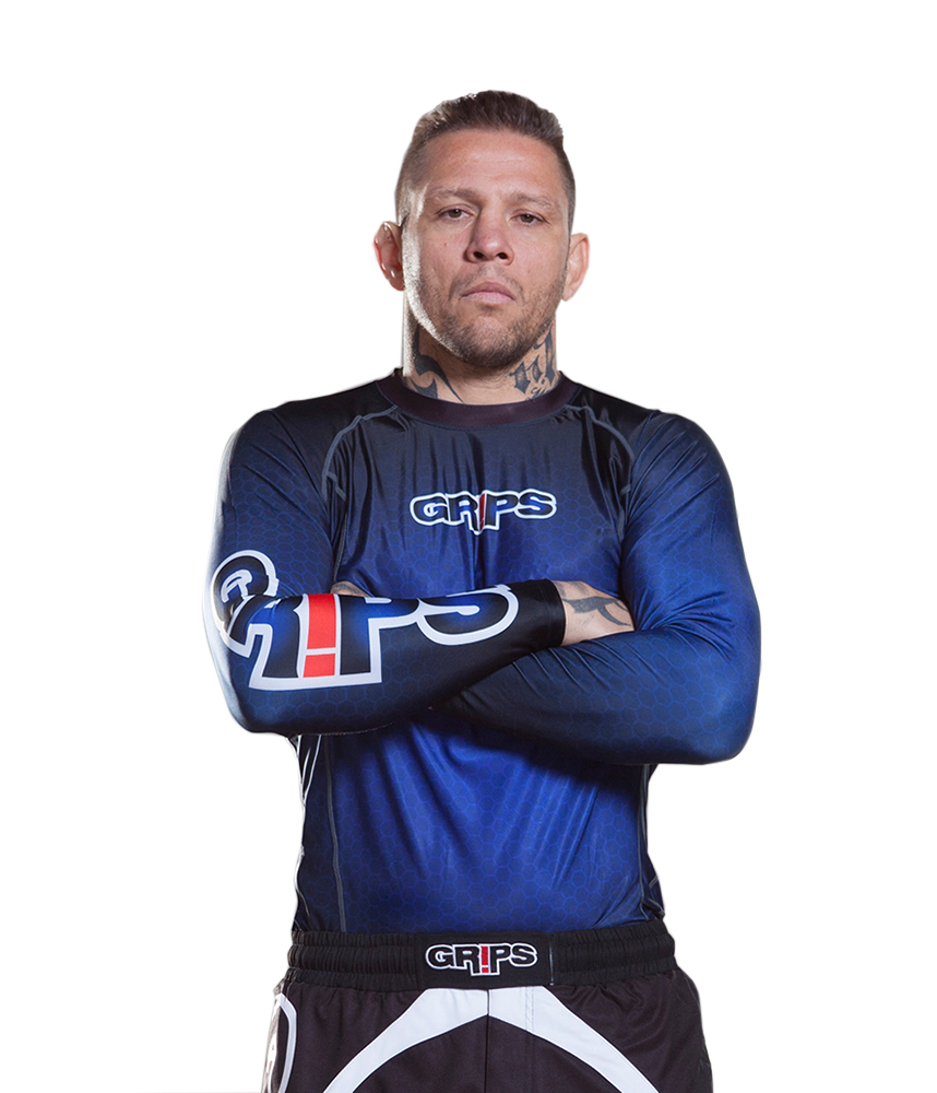 GR1PS Rash Guard Wasp, Longsleeve blue