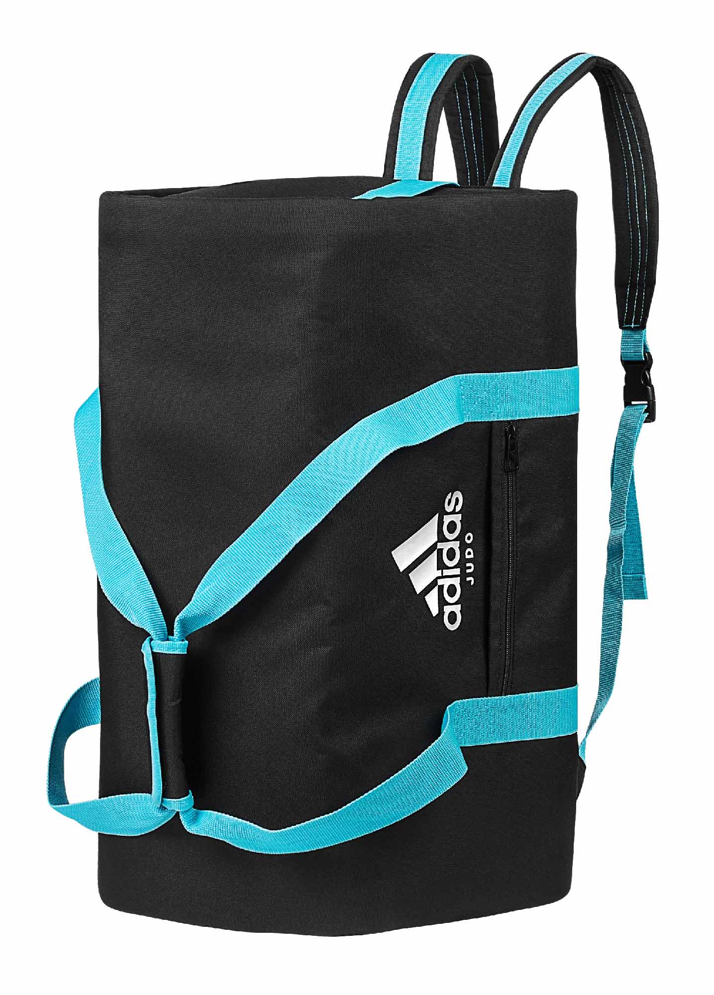 adidas 2in1 Bag Judo black/cyan M, ADIACC200J