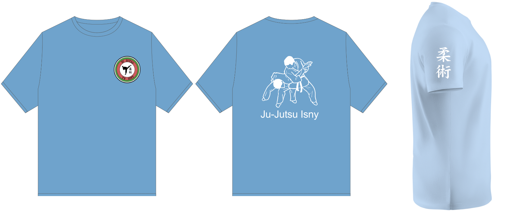 T-Shirt Kids Ju-Jutsu Isny, 3 Farben