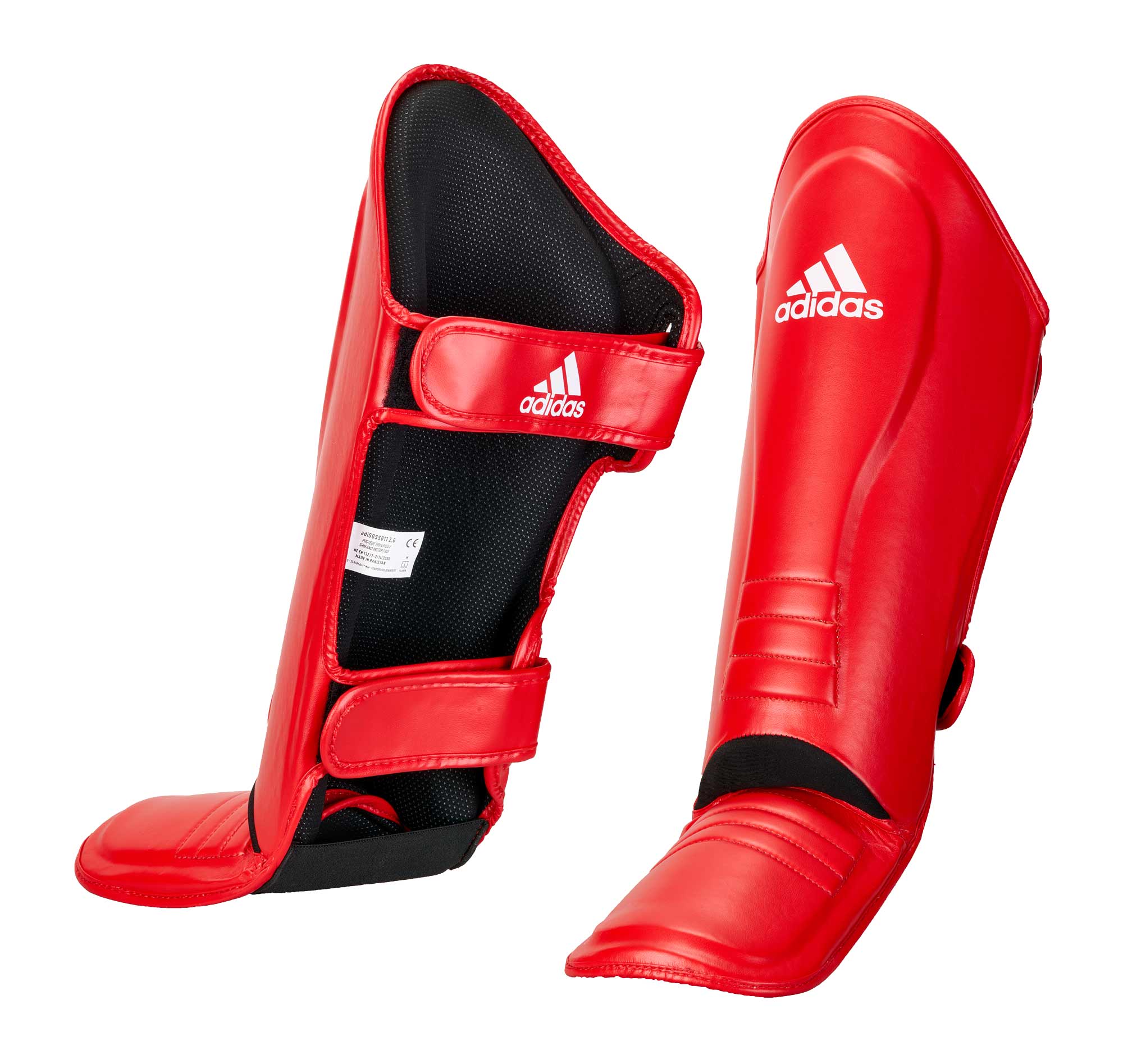 adidas Super-Pro Schienbein-Spannschutz rot, adiSGSS011 2.0