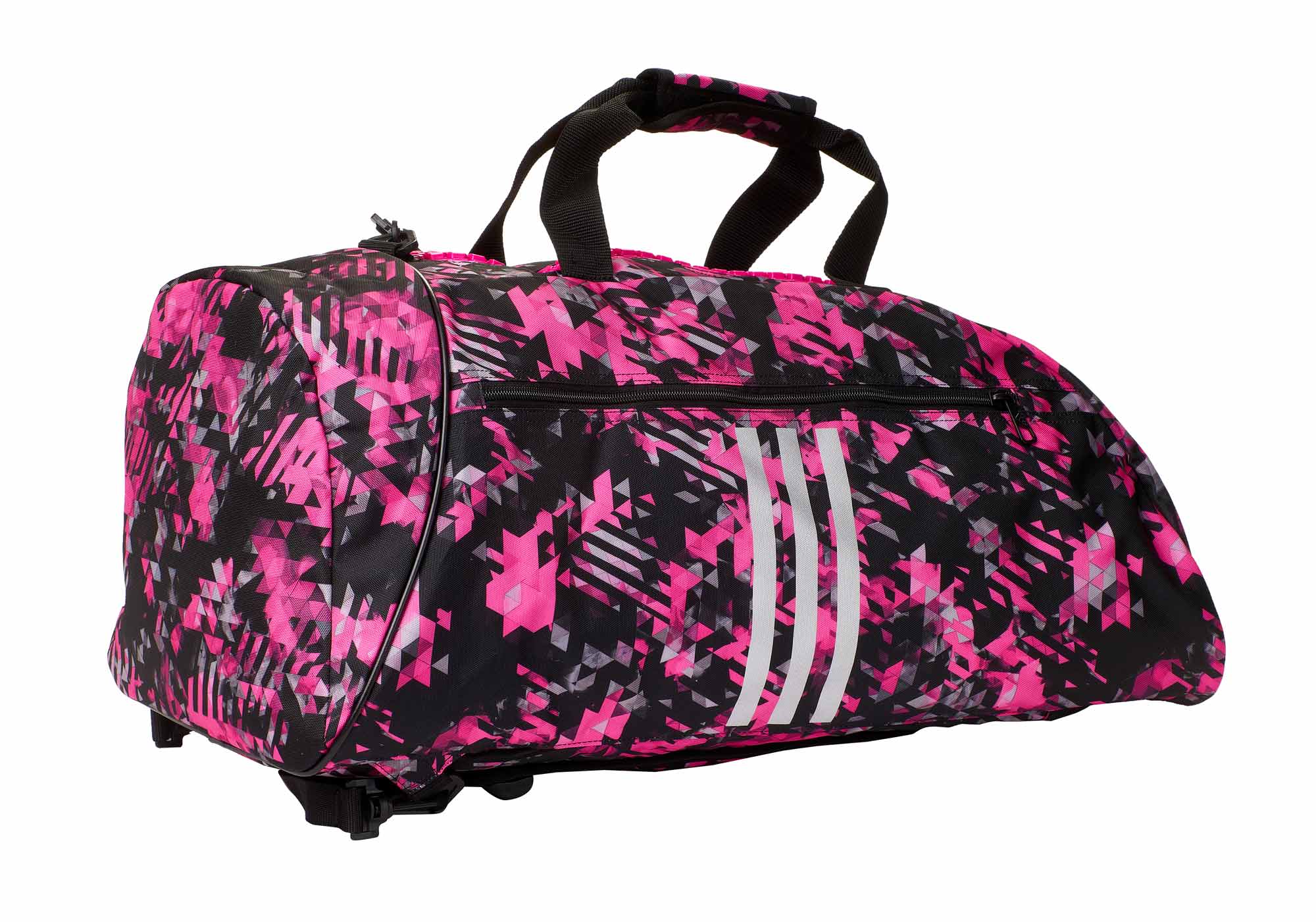 adidas 2in1 Bag "Taekwondo" pink camo/silver Nylon, adiACC058T