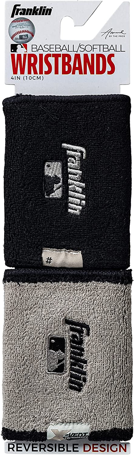 Franklin MLB® Wende-Schweißband grau/schwarz