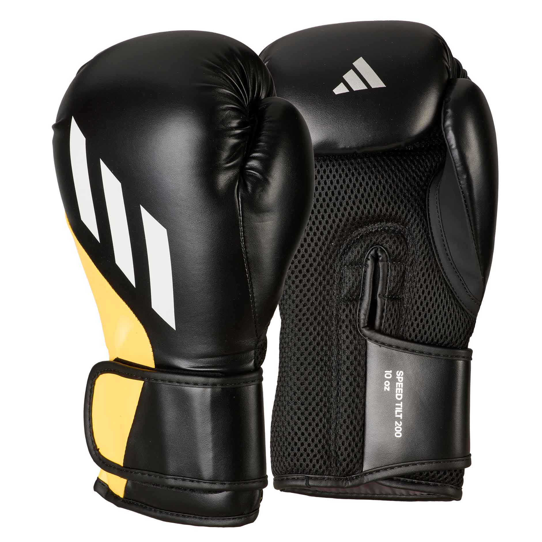 adidas Boxhandschuhe SPEED TILT 200, black/yellow SPD200