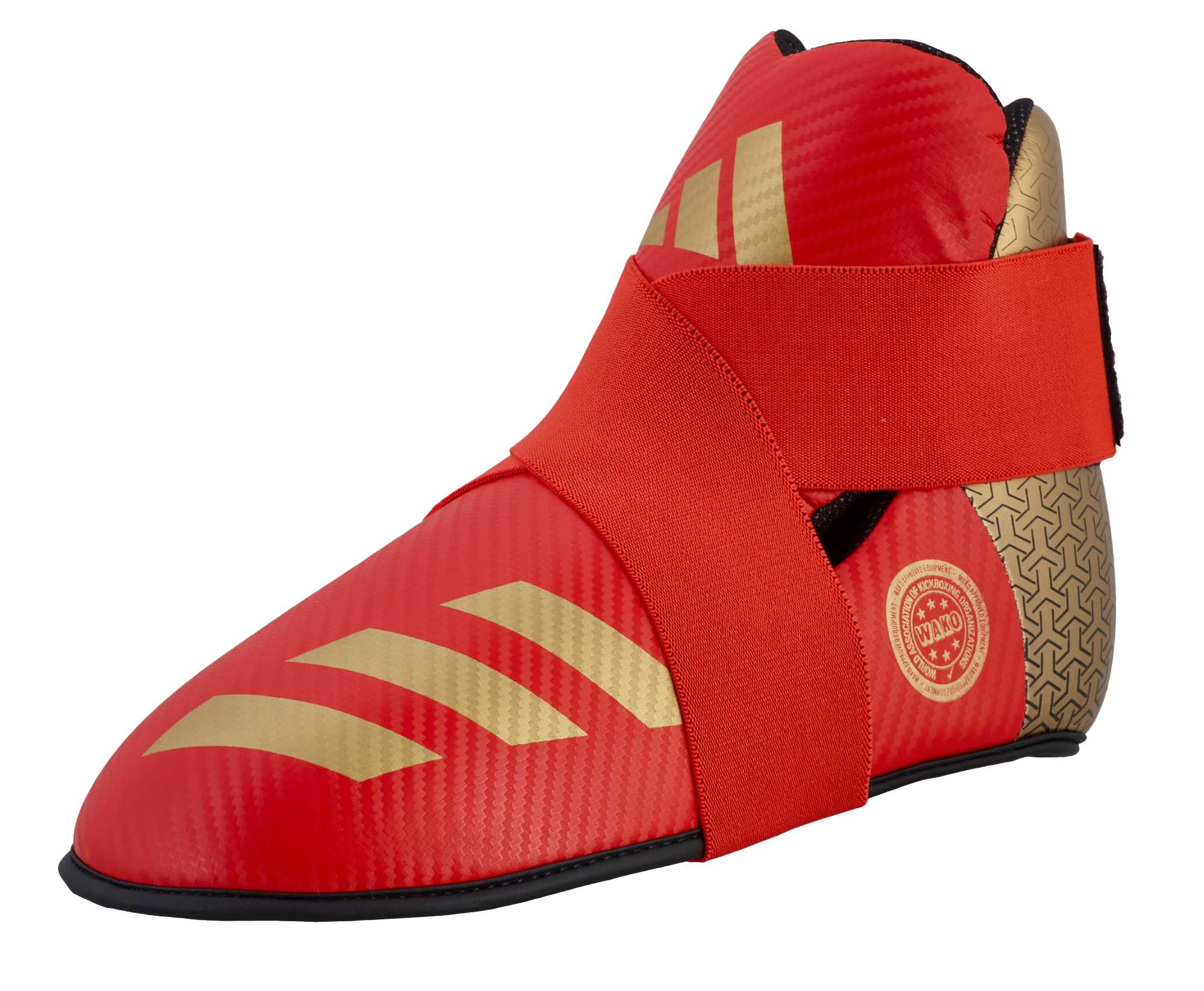 adidas Pro Kickboxing Fußschutz red/gold, adiKBB300HD