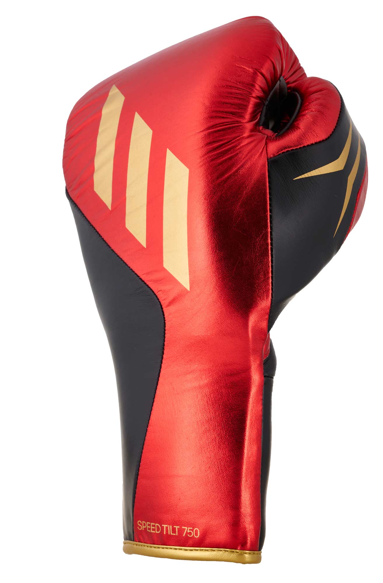 adidas SPEED TILT 750pro Boxhandschuh, schwarz/rot/gold metallic, SPD750FG