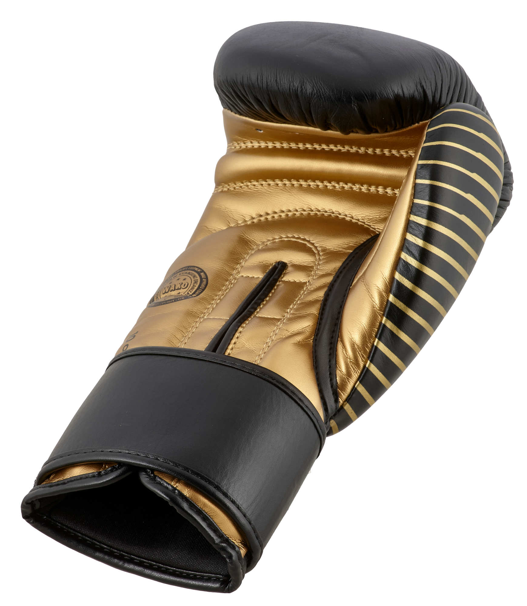 adidas Kickboxing Wettkampfhandschuh black/gold met, adiKBWKF200