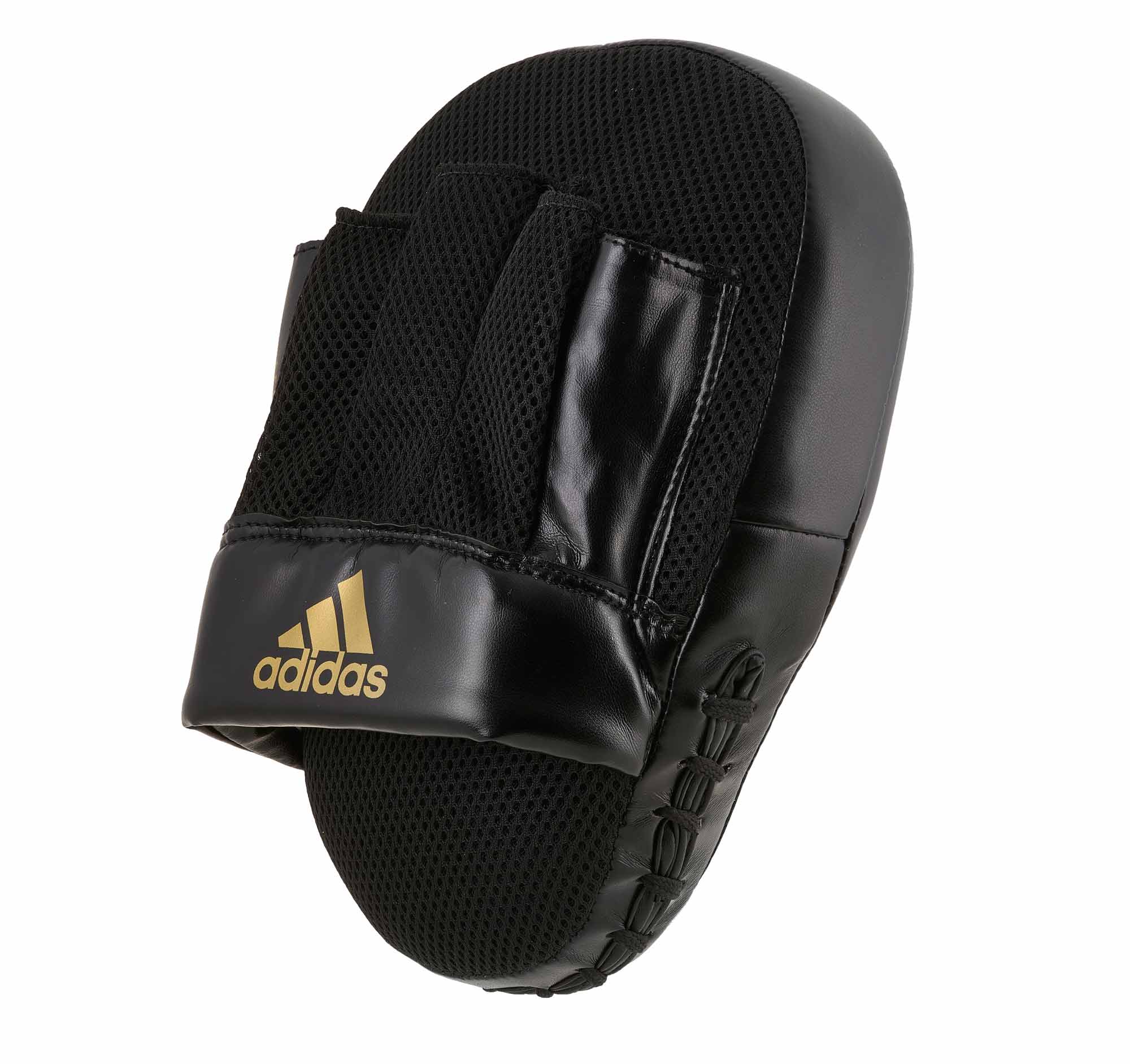 adidas Speed Coach Paar-Pratzen, schwarz/gold ADISBAC014