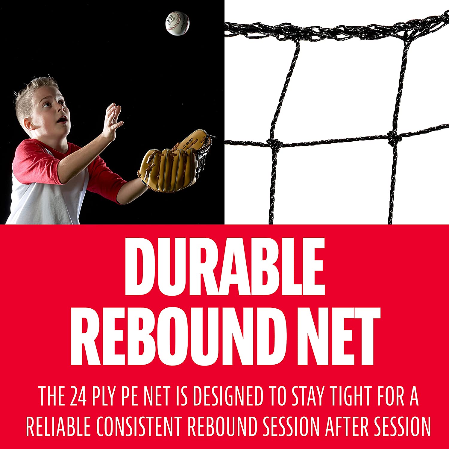 Franklin MLB® 3-fach Winkel Rebound Netz