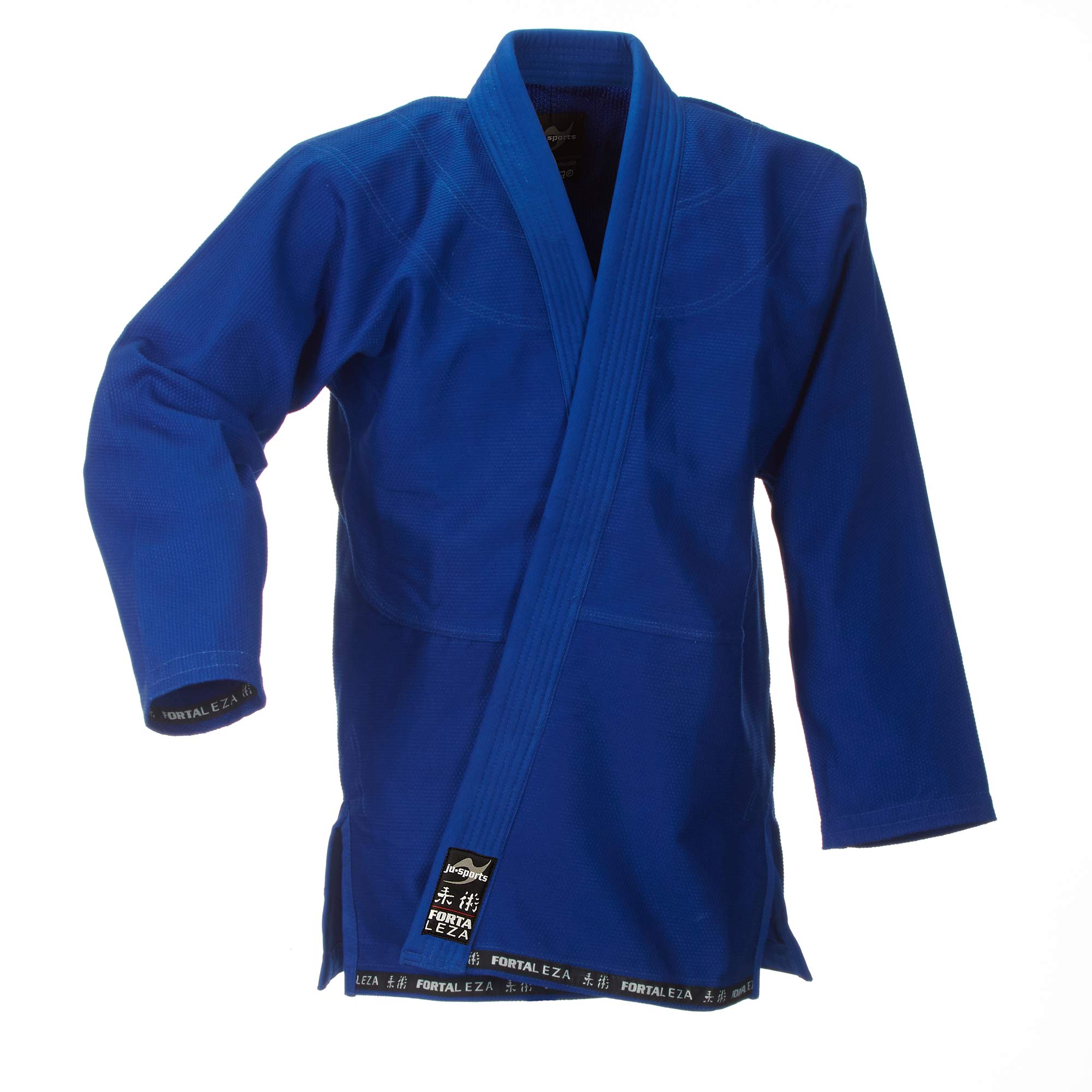 BJJ Starter Gi Fortaleza blau + BJJ Gürtel weiß