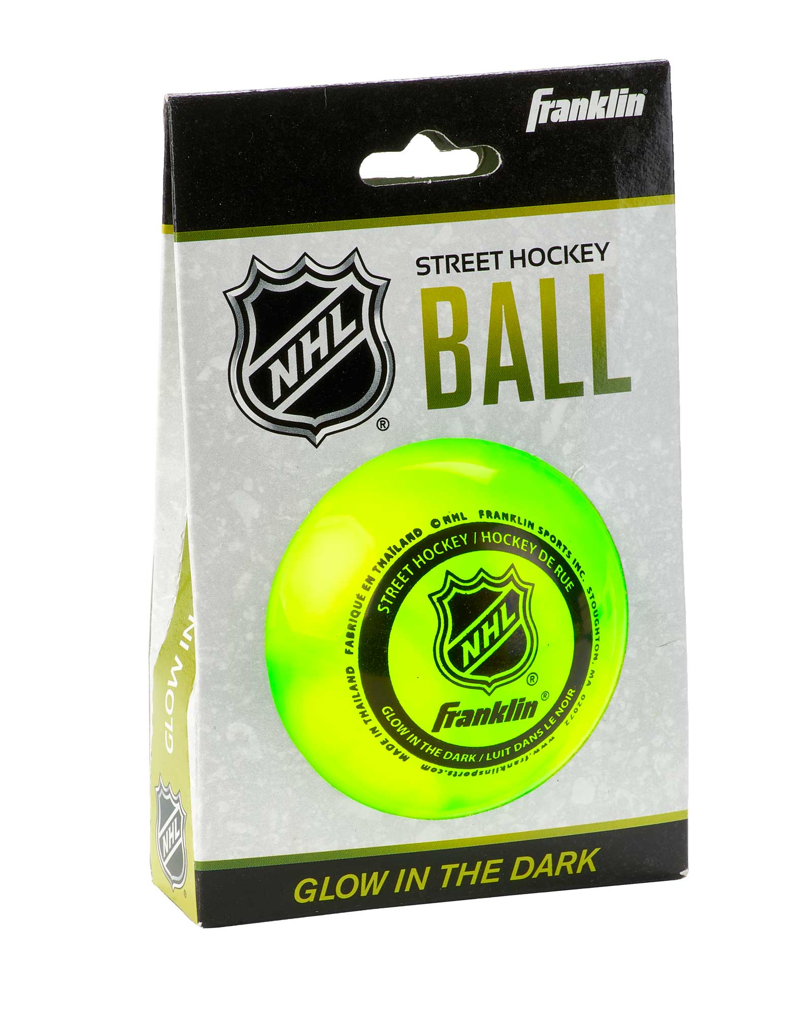 Franklin Street Hockey Ball, Glow in the dark, 12201