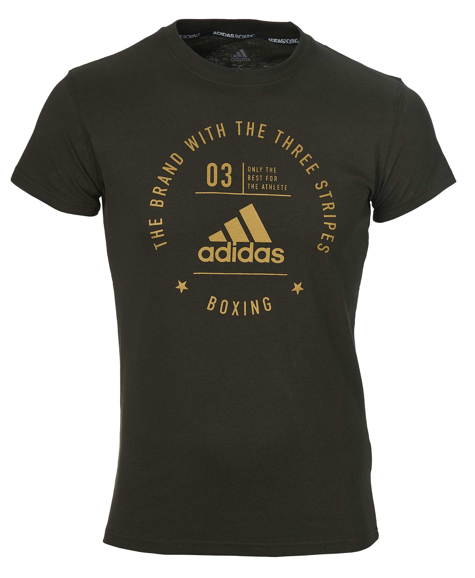 adidas Community T-Shirt "BOXING" olive/gold, adiCL01B