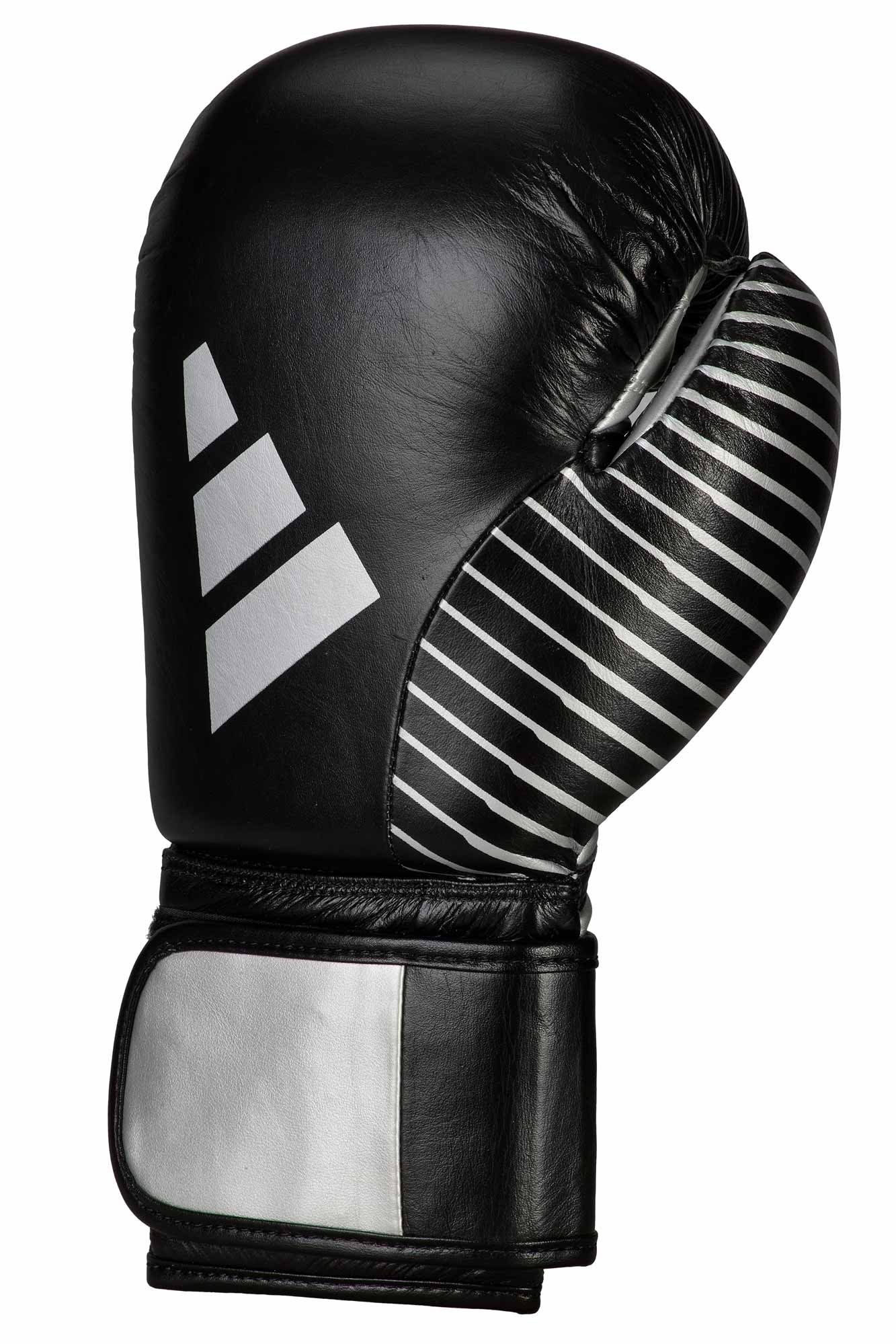 adidas Kickboxing Wettkampfhandschuh black/silver, adiKBWKF200