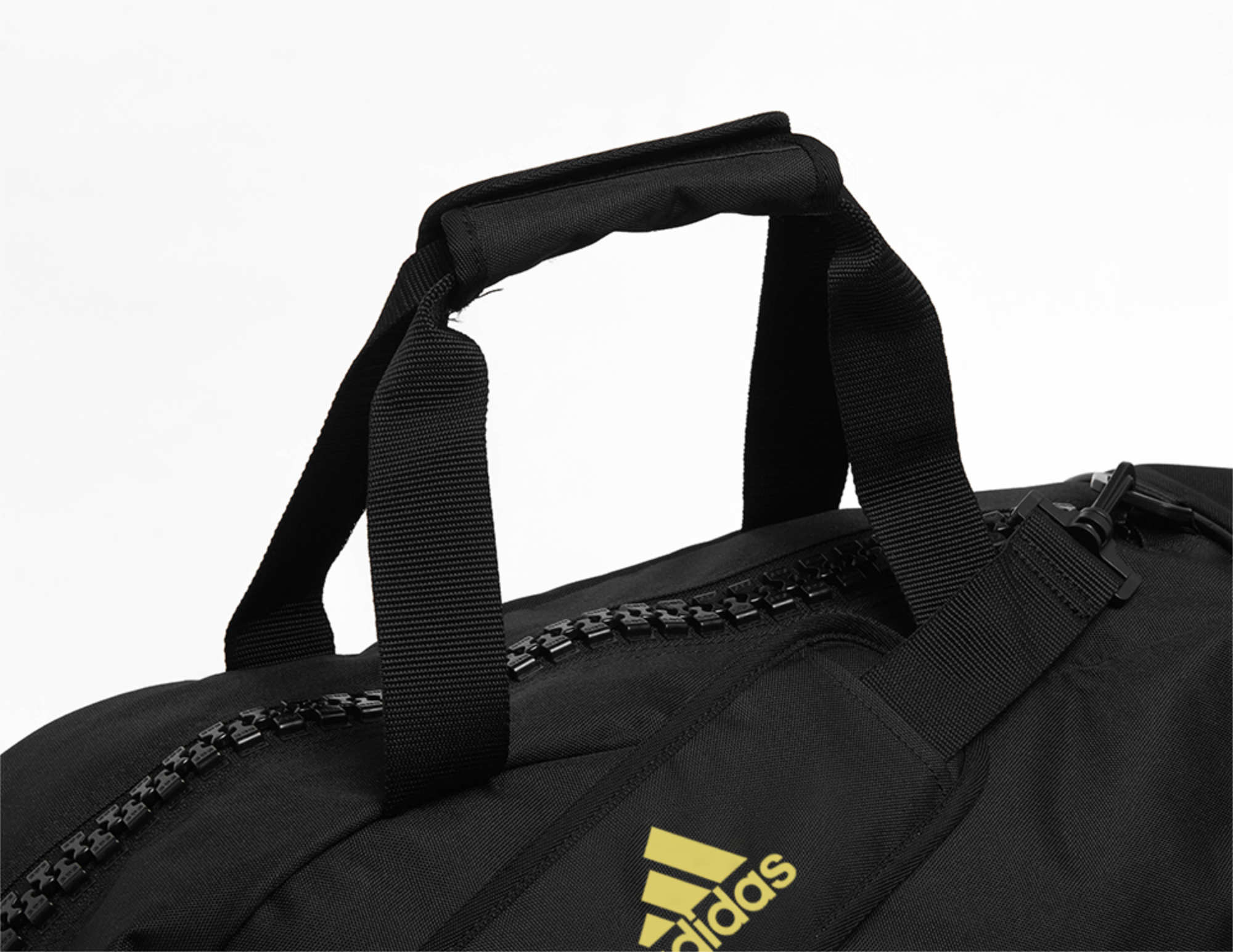 adidas 2in1 Bag Kickboxing black/gold Nylon, adiACC052KB