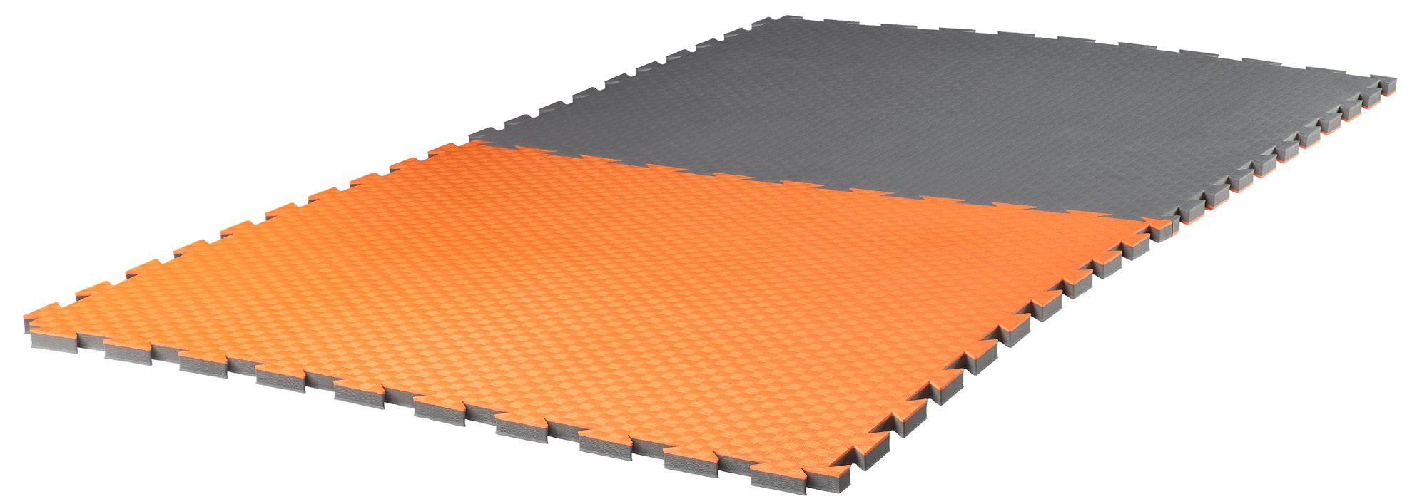 Puzzlematte Pro Checker 2 cm grau/orange Wendematte Puzzlematte Pro Checker 2 cm grau/orange Wendematte